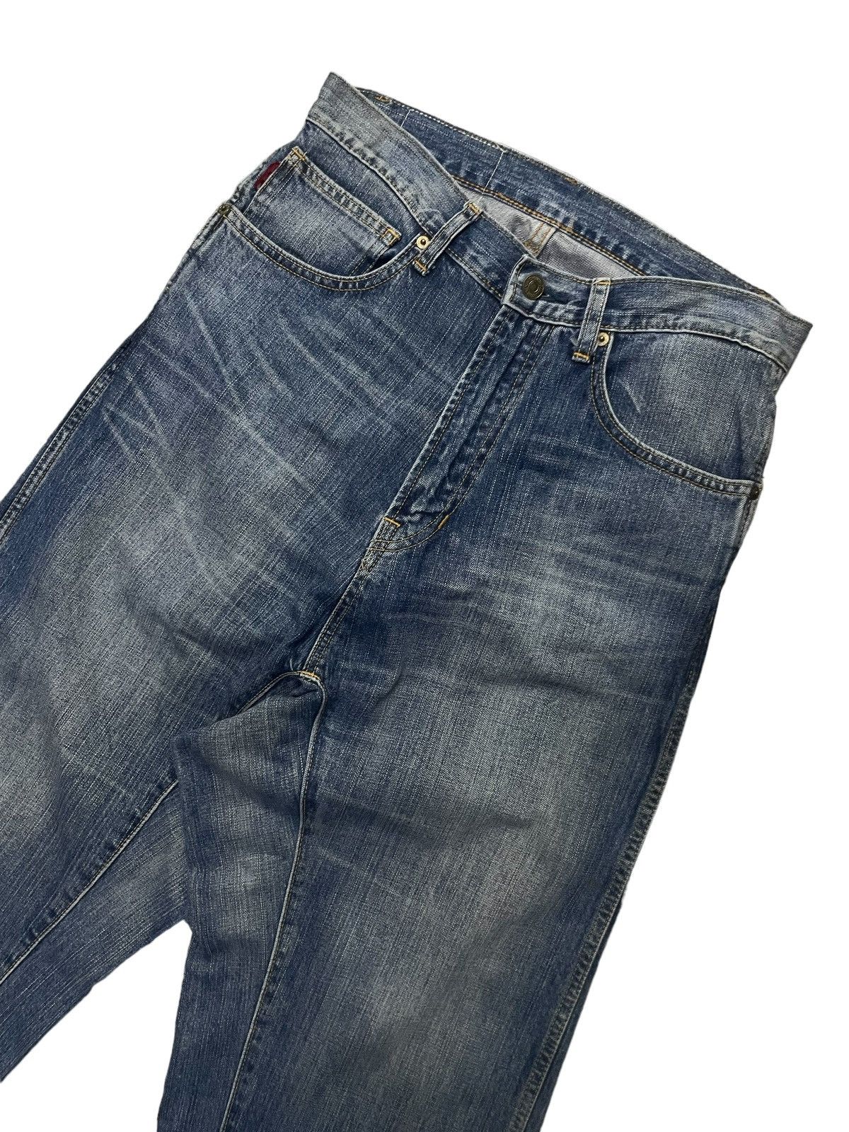 Dogtown × Japanese Brand × Thug Club Rna inc. japan double waist layer baggy denim pants Size US 30 / EU 46 - 13 Thumbnail