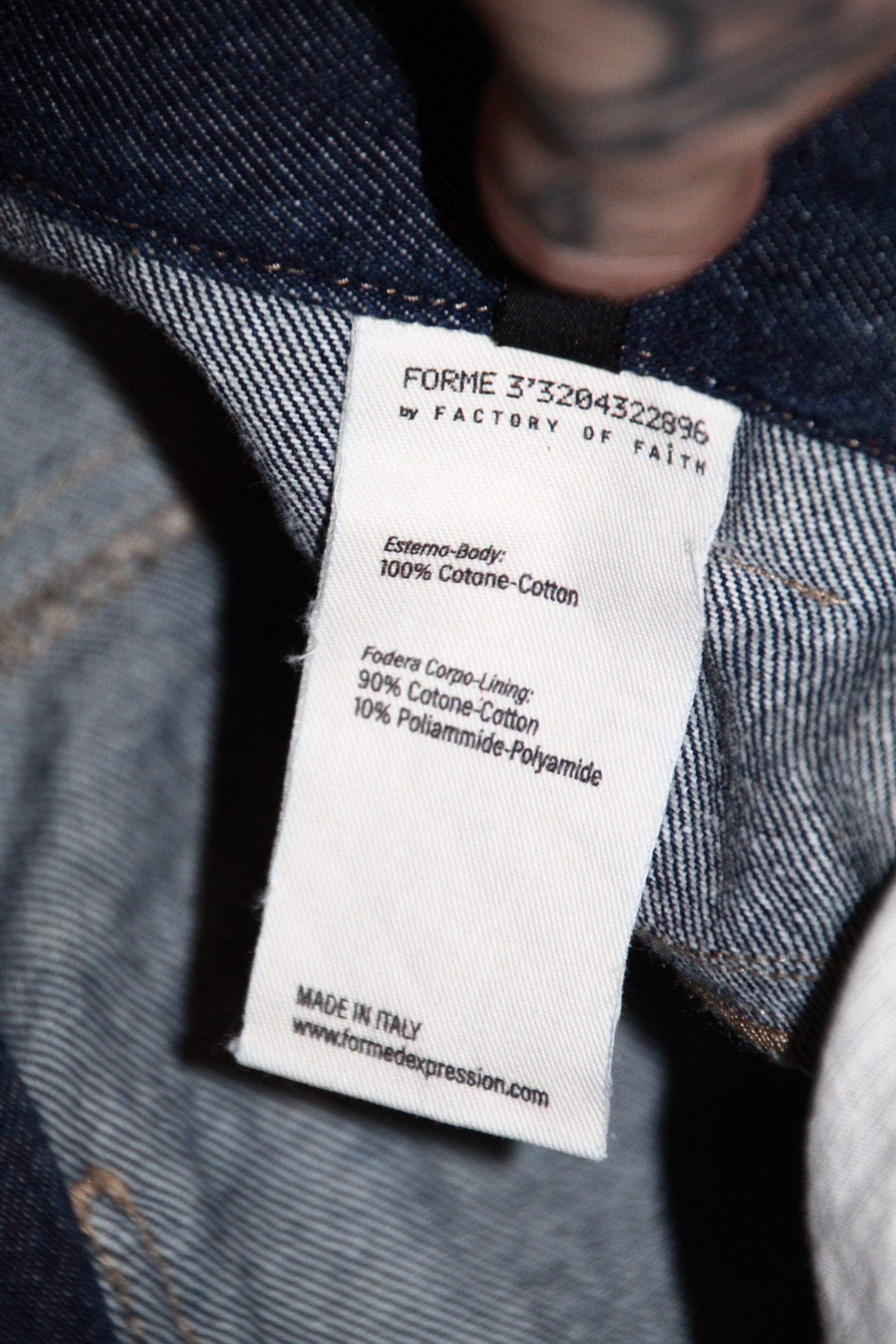 Forme D'Expression Forme 3'3204322896 5 pocket denim button-fly baggy pants Size US 30 / EU 46 - 10 Thumbnail