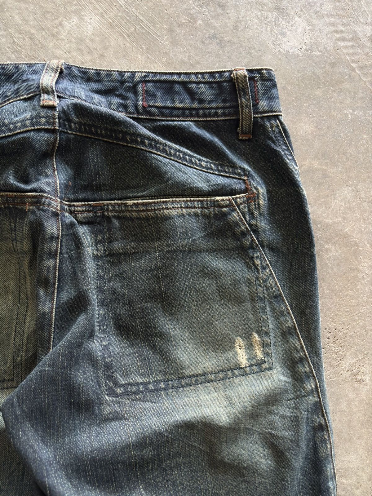 Marithe + Francois Girbaud MARITHE FRANCOIS GIRBAUD MFG biker jeans distressed vintage Size US 30 / EU 46 - 20 Thumbnail
