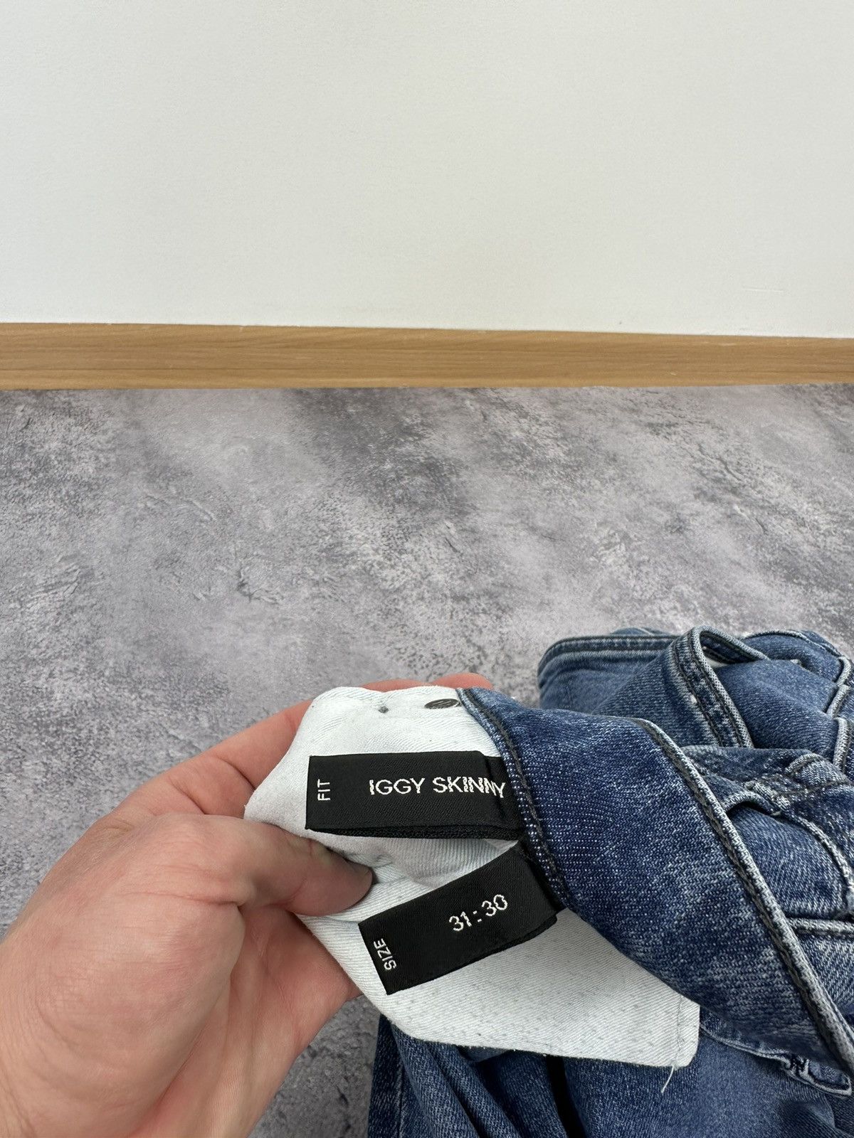 NEUW Denim Vintage Neuw Iggy Skinny Avant Garde Designer Opium Jeans Size US 32 / EU 48 - 15 Thumbnail
