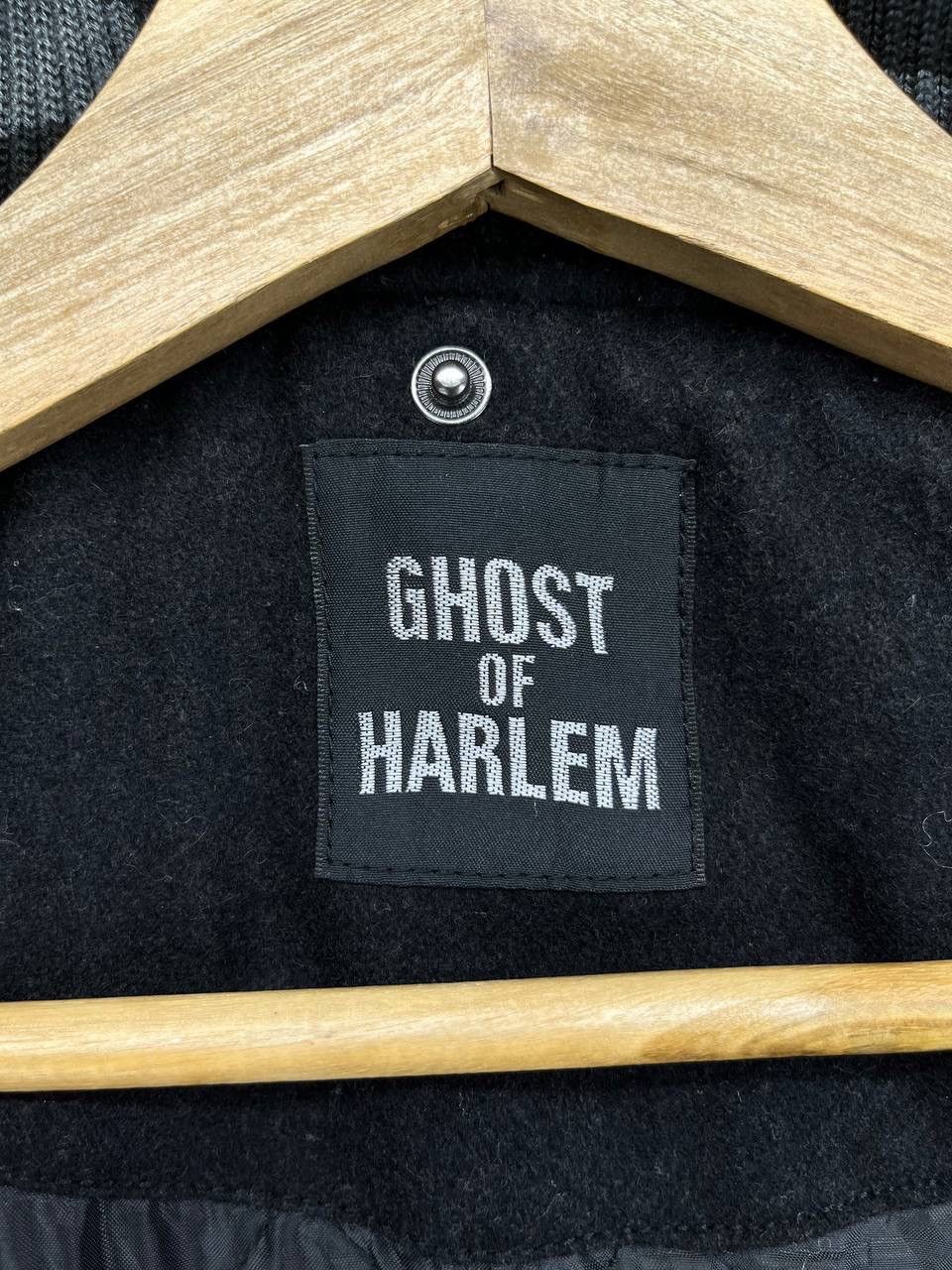 If Six Was Nine Vintage Ghost Of Halem Punk Style Wool Varsity Jacket Size US S / EU 44-46 / 1 - 10 Thumbnail