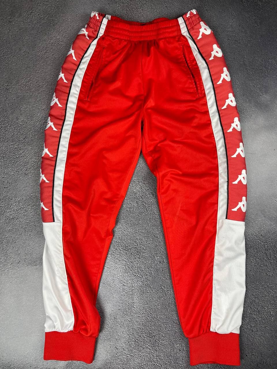Kappa Kappa monogramm athletic red pants size S Size US 30 / EU 46 - 1 Thumbnail