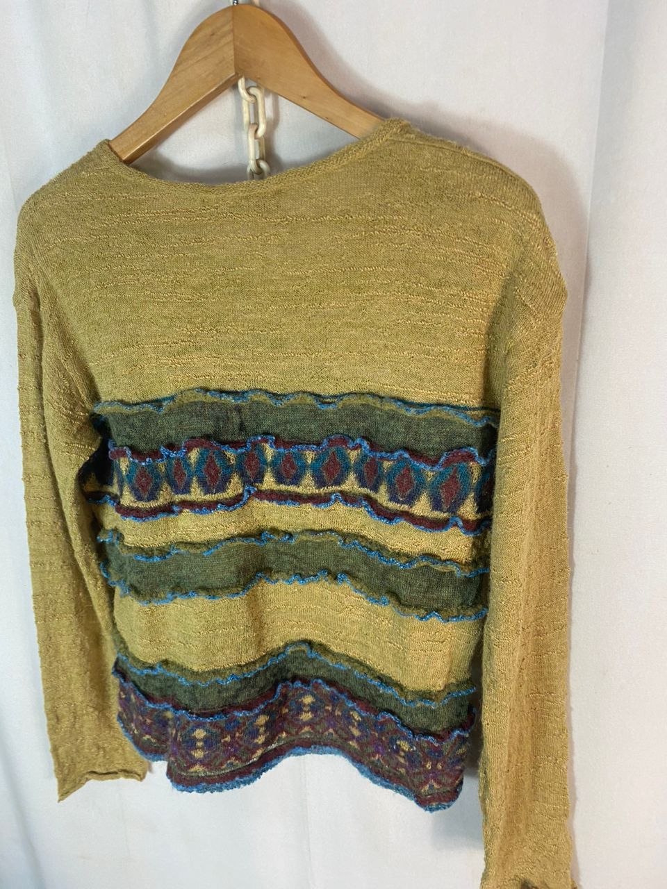 Japanese Brand M.&kyoko multicolor croptop knitwear Size M / US 6-8 / IT 42-44 - 8 Thumbnail