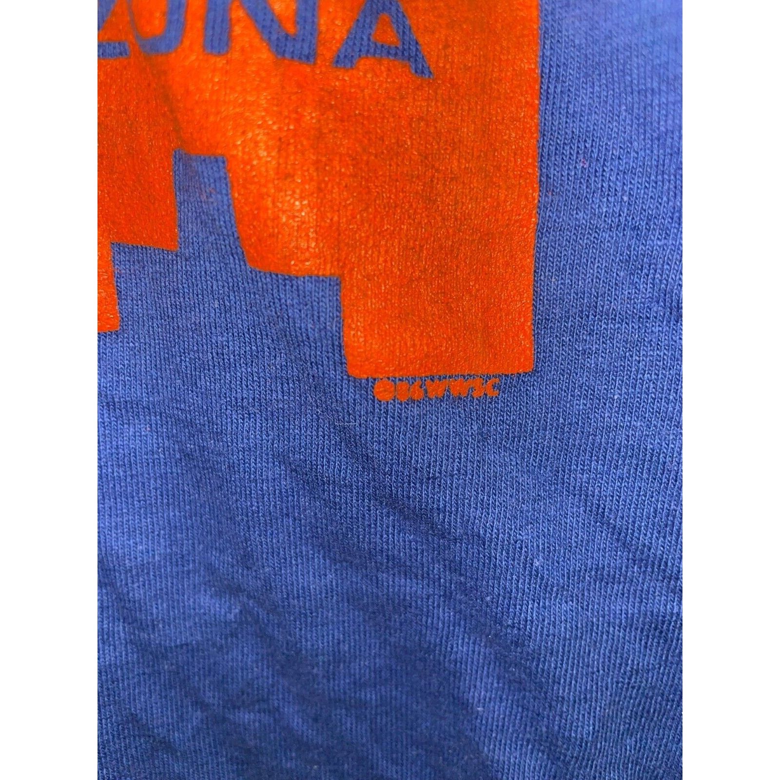 Other Vintage 80s Arizona Shirt State Orange Blue Tee 1986 Medium Size US M / EU 48-50 / 2 - 6 Thumbnail
