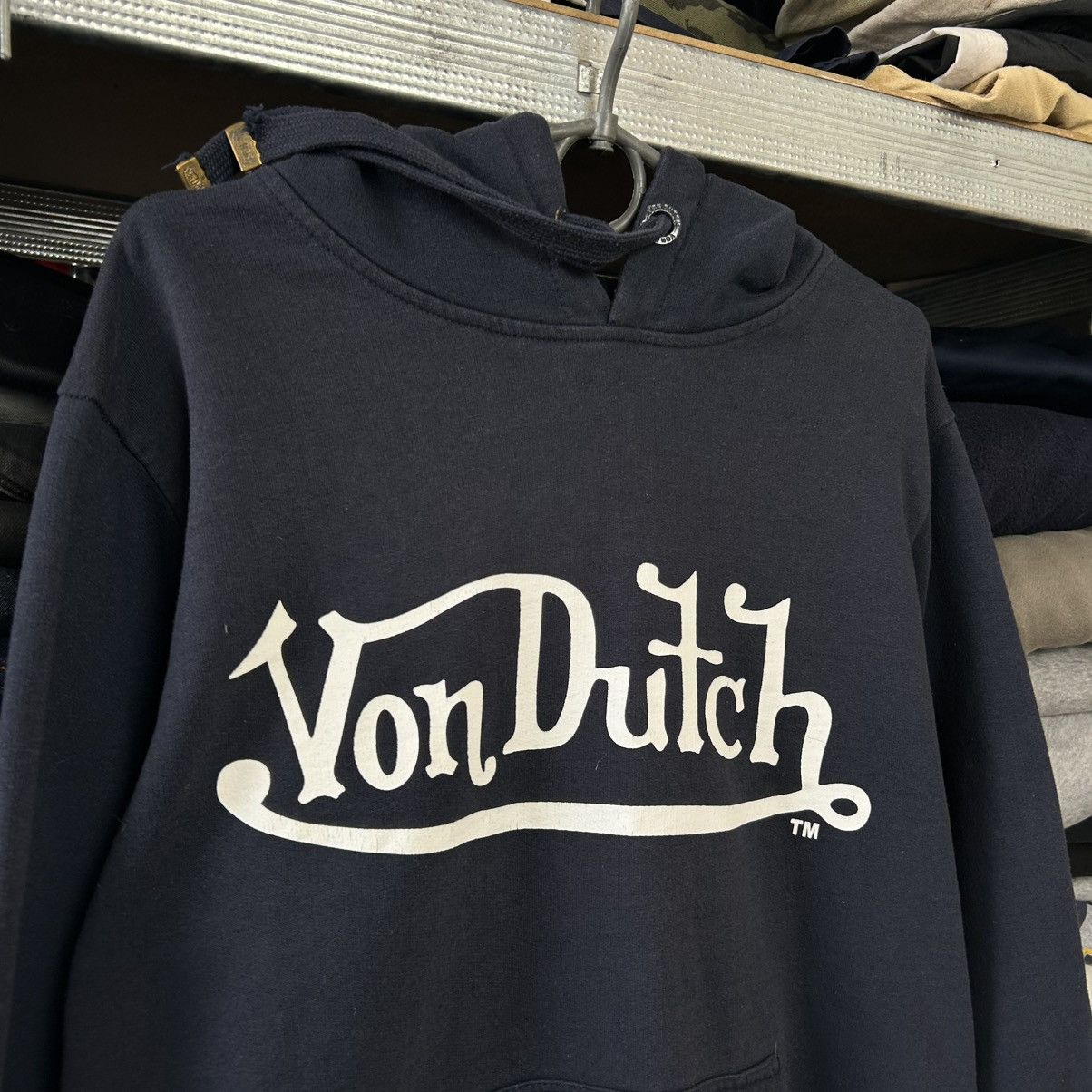Von Dutch Vintage Von Dutch Big Logo Japanese streetwear hoodie Size US M / EU 48-50 / 2 - 2 Thumbnail