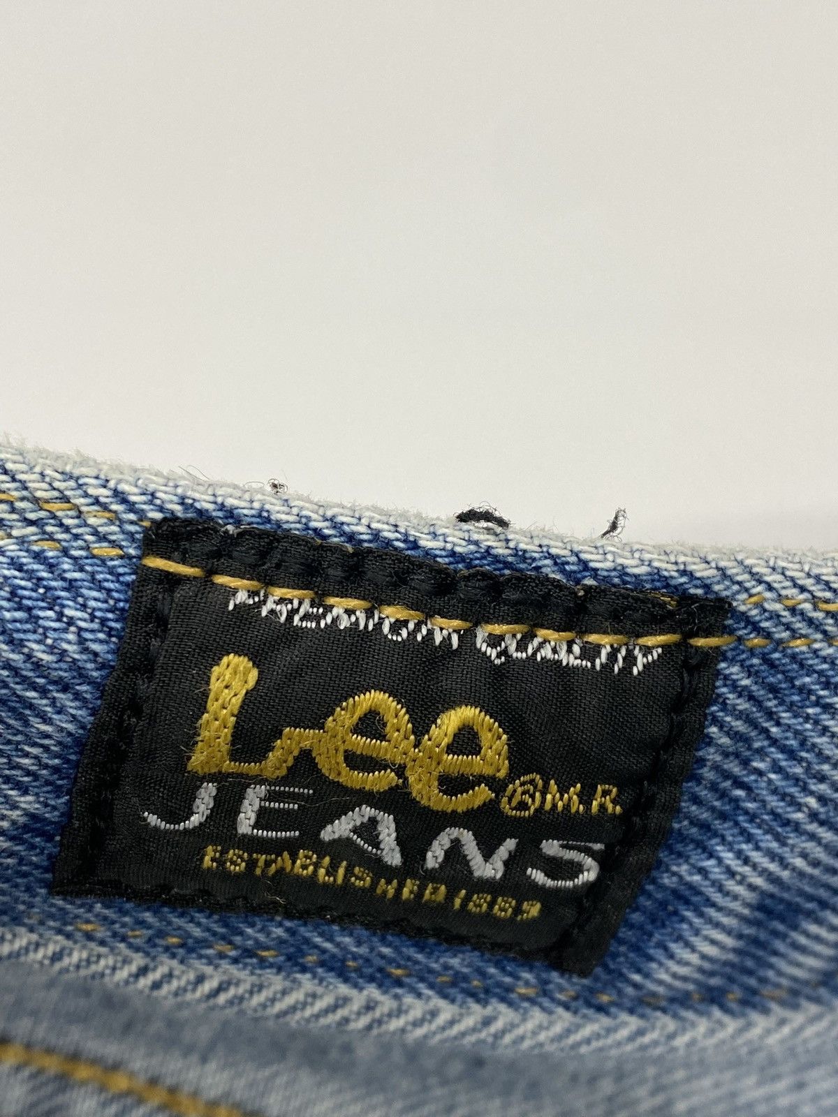 Lee 🔥LASTDROP🔥 Vintage 90s Lee Portland Blue Denim Jeans Pants Size US 34 / EU 50 - 14 Thumbnail