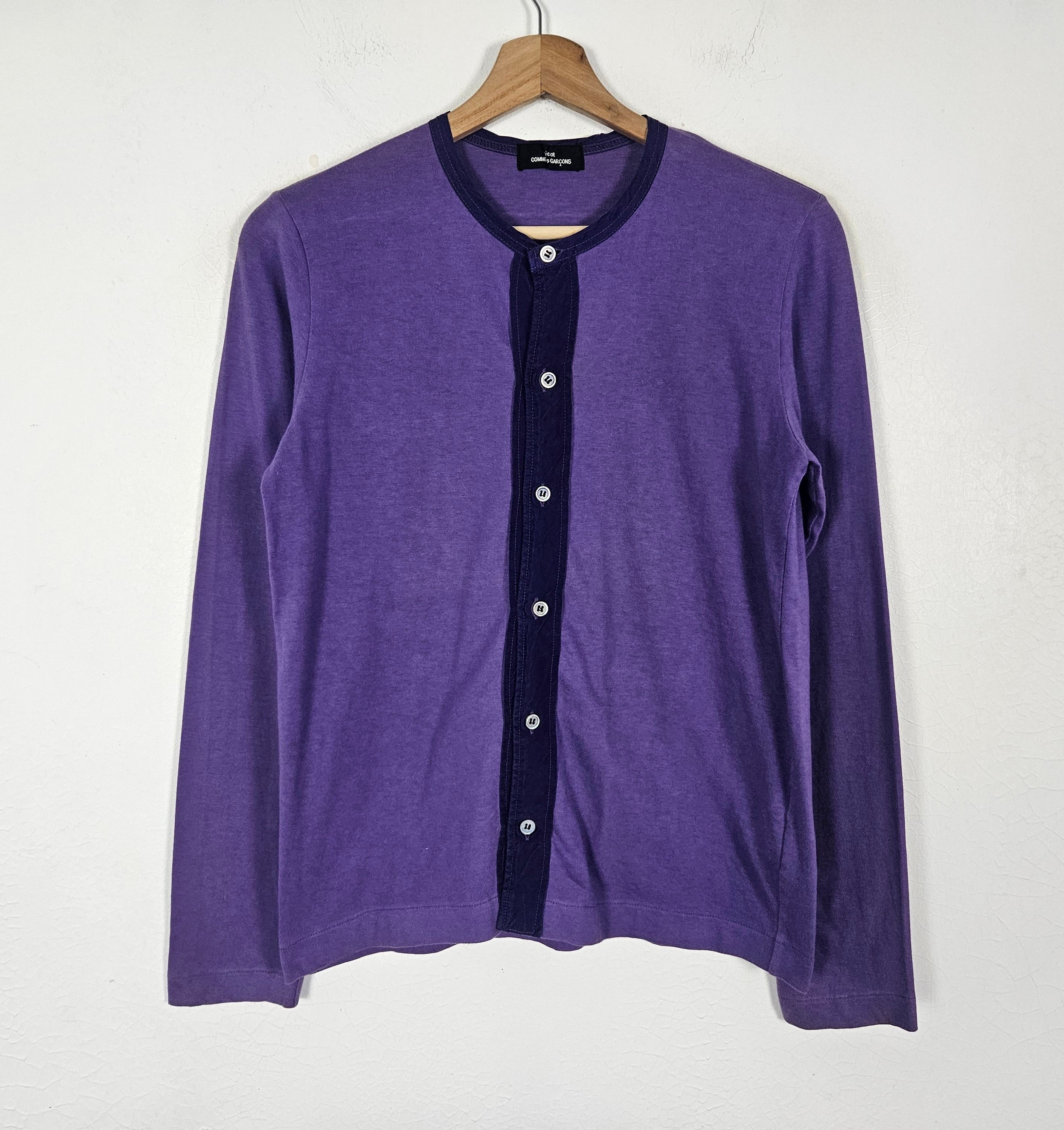 Comme des Garcons Tricot Comme des Garcons CDG button Shirt Size S / US 4 / IT 40 - 2 Thumbnail