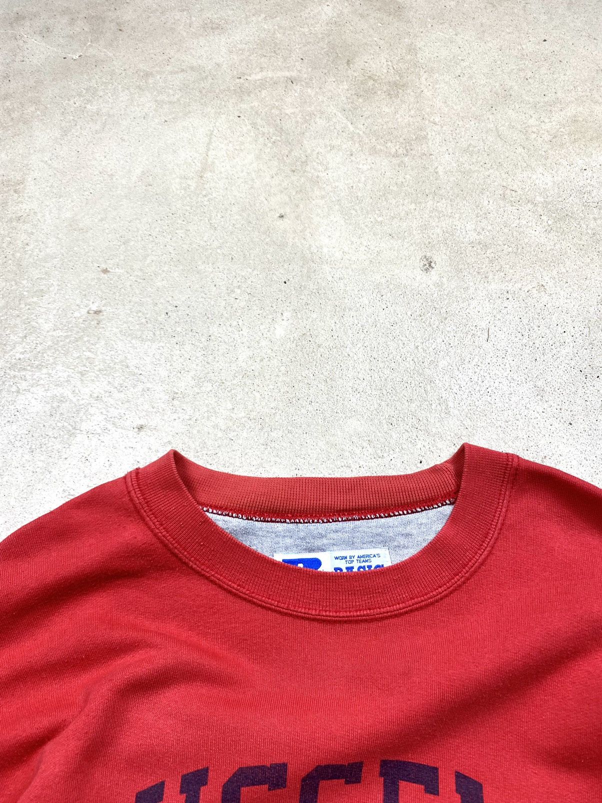 Russell Athletic Vintage 1990s Russell Athletic Faded Sweatshirt Hype Y2K Size US XL / EU 56 / 4 - 6 Thumbnail