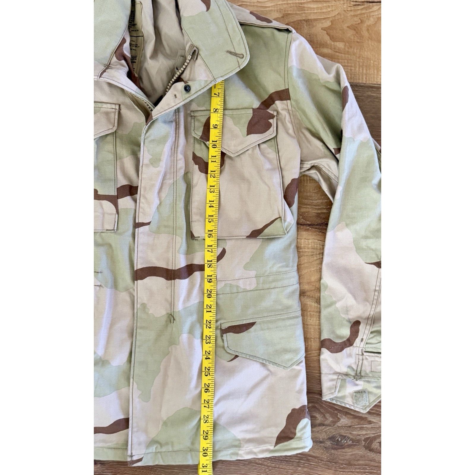 Other US ARMY Centre Desert Camo Cold Weather Field Coat/Jacket Size US S / EU 44-46 / 1 - 3 Thumbnail