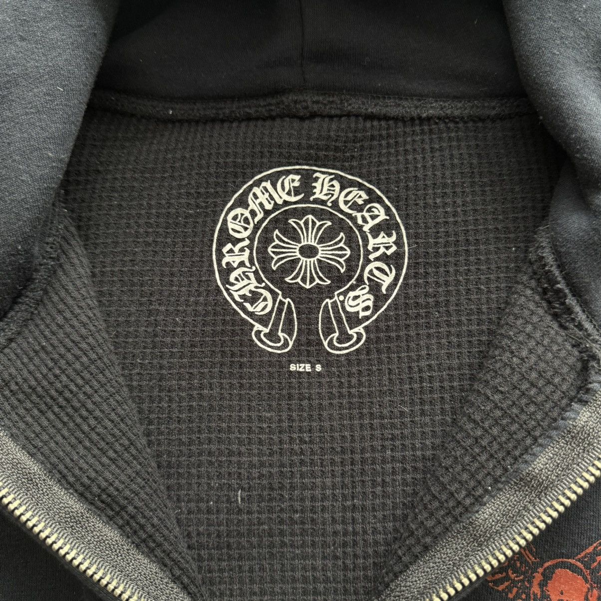 Chrome Hearts × Vintage Chrome Hearts FOTI Red Skull Zip Up Hoodie Very Rare 90’s Size US S / EU 44-46 / 1 - 6 Thumbnail