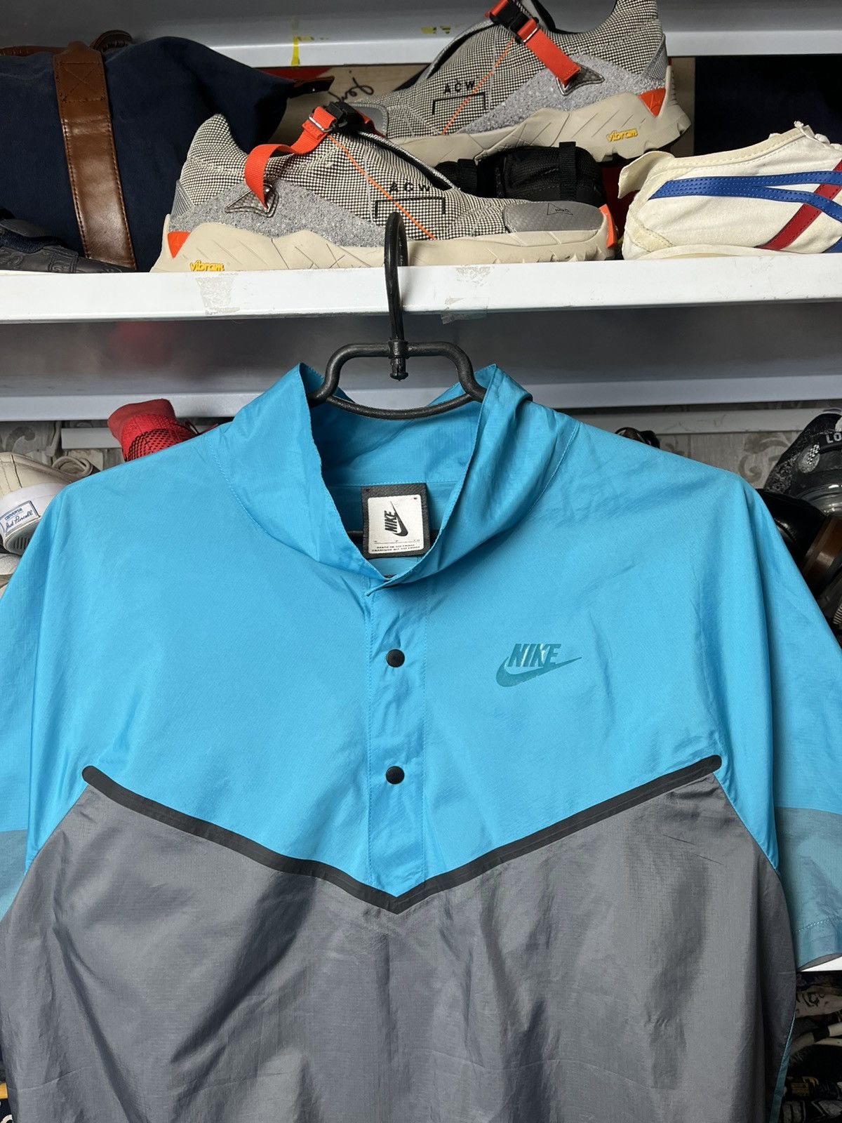 Nike Vintage Nike Tech Fleece Polo Tee Y2K Old money Size US S / EU 44-46 / 1 - 5 Thumbnail