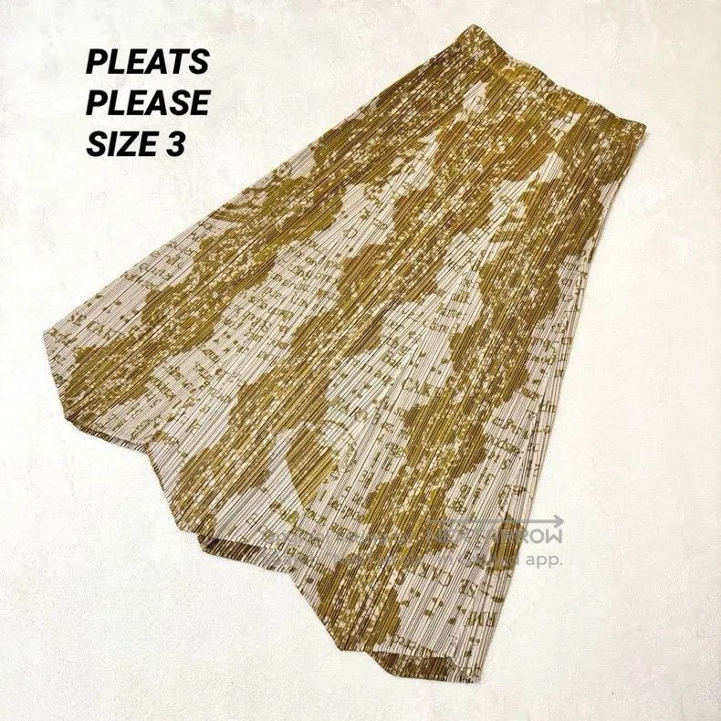 Issey Miyake Issey Miyake size:3 Vintage Bread Recipe Midi Skirt Size 22" - 1 Thumbnail