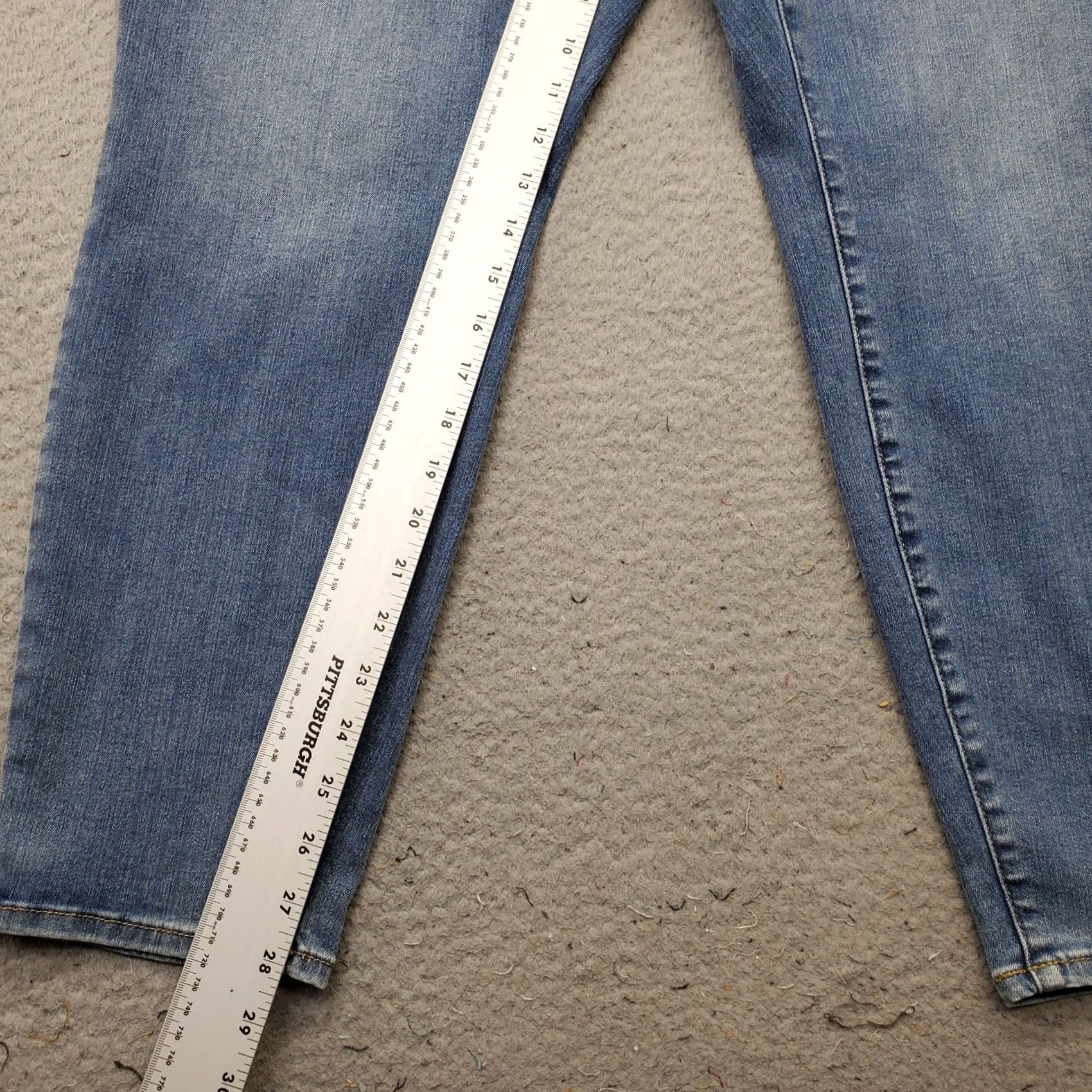 Vintage Universal Thread Jeans Womens Size 24 Blue Denim High Rise Skinny Stretch Jeans Size 42" / US 20 - 4 Thumbnail