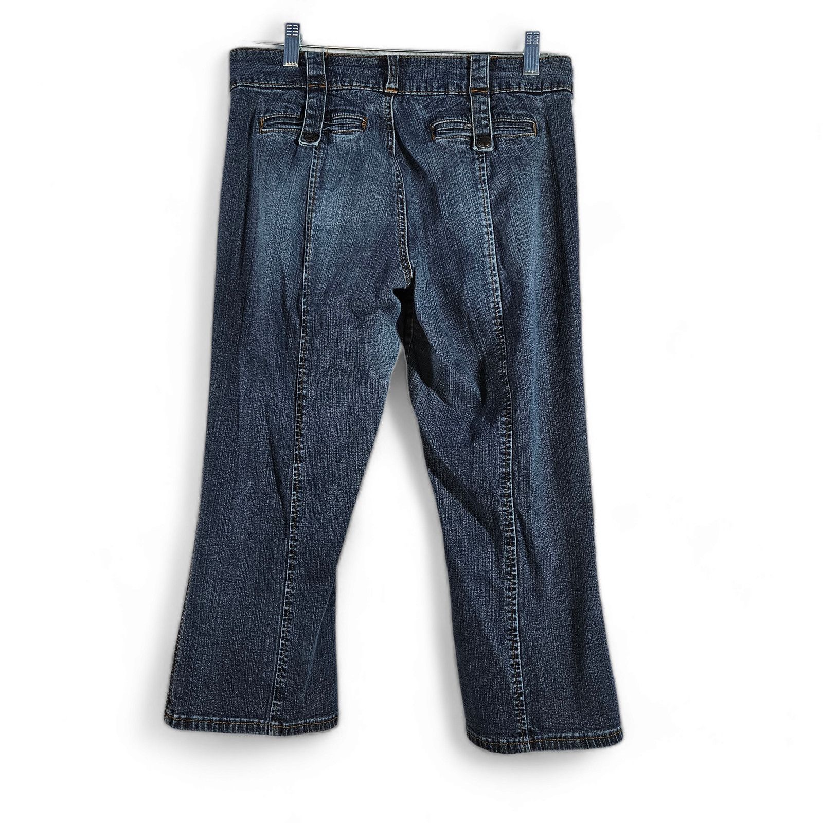 Other VTG Mixit Cropped Jeans Sz. 10 Reg x 21 Dark Wash Denim Size 32" / US 10 / IT 46 - 3 Thumbnail