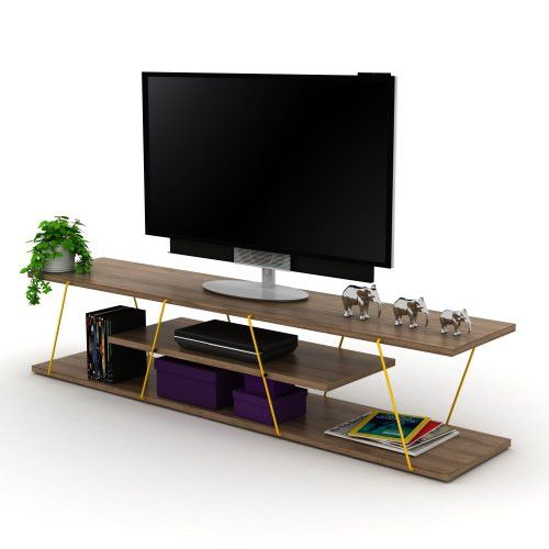 Designer × Homemade FurnisHome Store Tars Mid Century Modern Tv Stand 4 Shelves Size US L / EU 52-54 / 3 - 4 Thumbnail