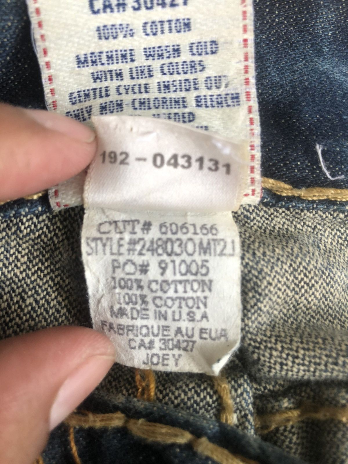 True Religion Vintage True Religion Flared Jeans Distressed Jeans Size US 32 / EU 48 - 24 Thumbnail