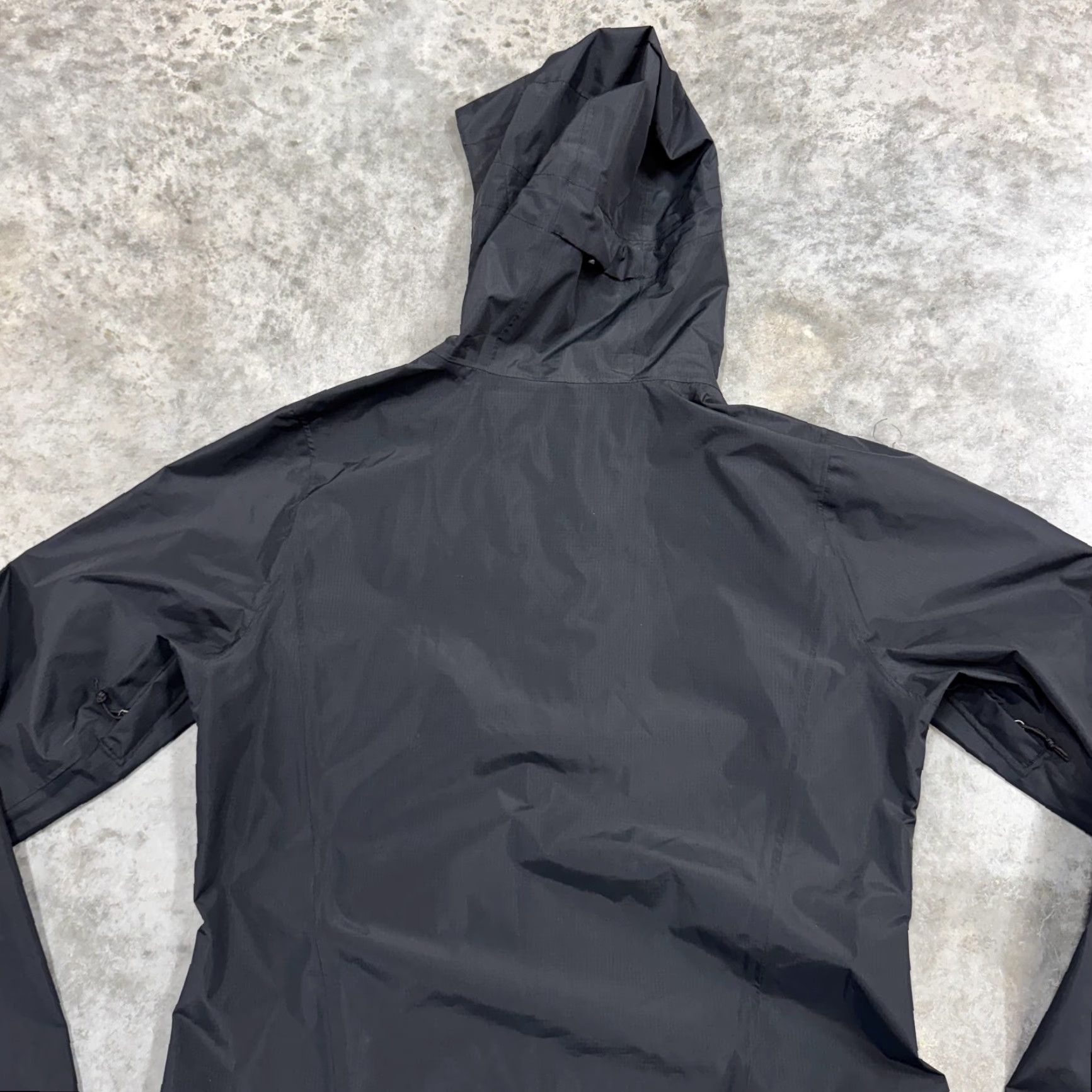 Quince Quince Jacket Womens Small Black Hooded Waterproof Rain Shell Lightweight Size S / US 4 / IT 40 - 7 Thumbnail