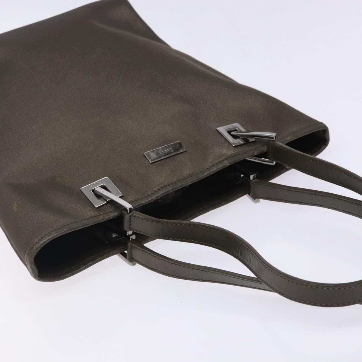 Gucci GUCCI Tote Bag Satin Brown Silver 002 002 Size ONE SIZE - 6 Thumbnail