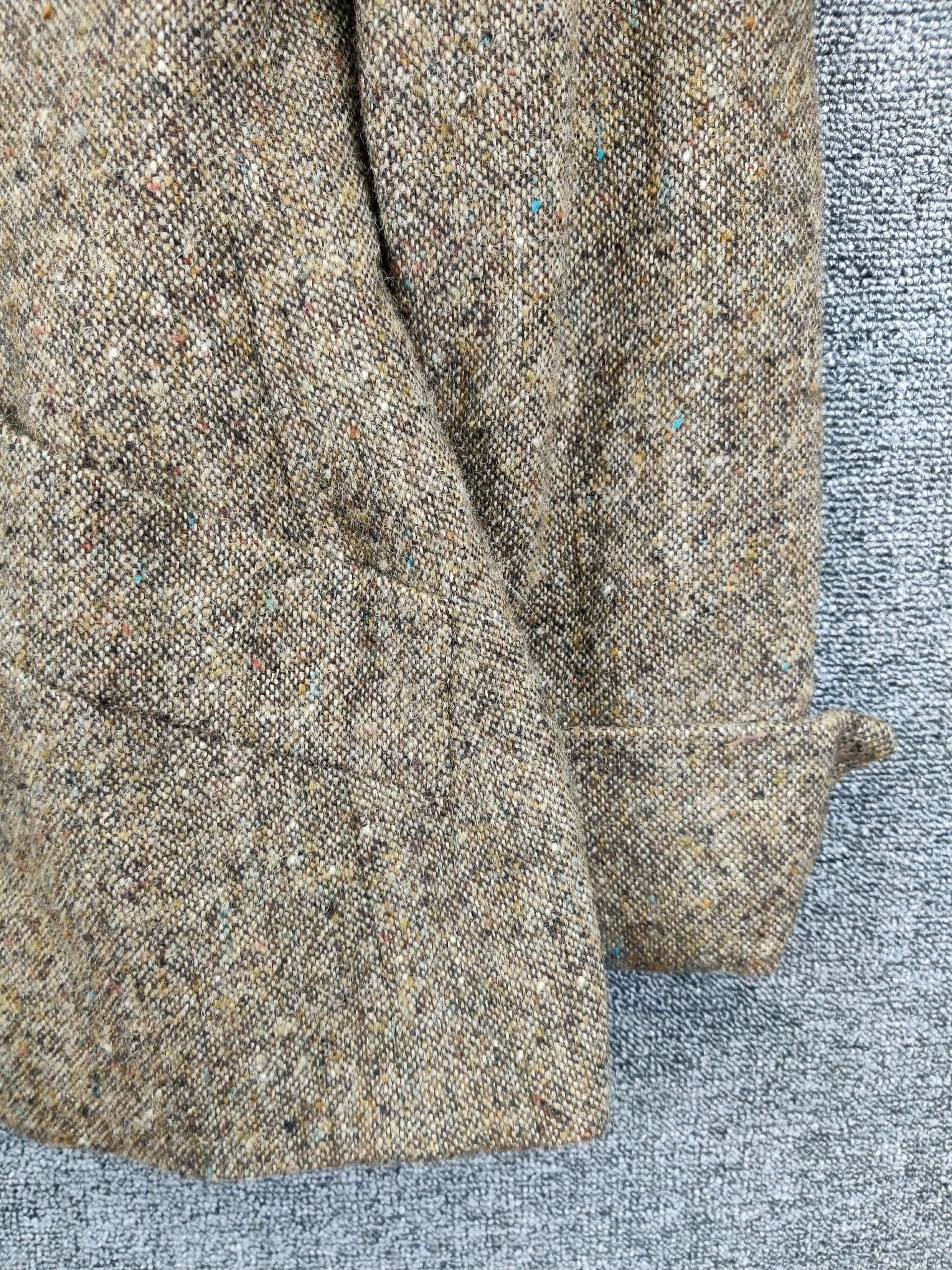 Celine Celine Paris Wool Tweed Coat Jacket Size S / US 4 / IT 40 - 2 Thumbnail