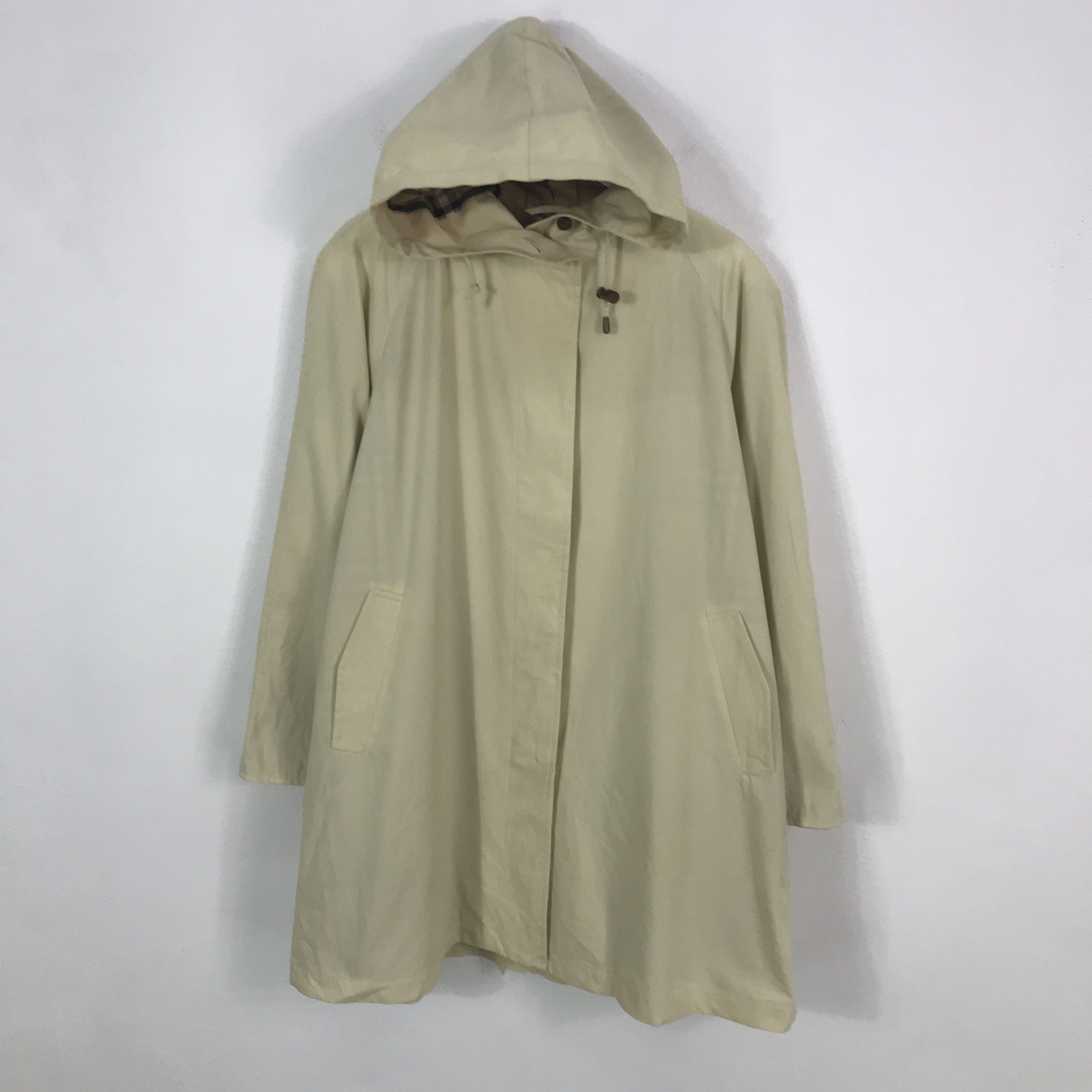 Burberry × Japanese Brand Rare Burberrys Zipper Trench Coat Jacket Size L / US 10 / IT 46 - 1 Thumbnail
