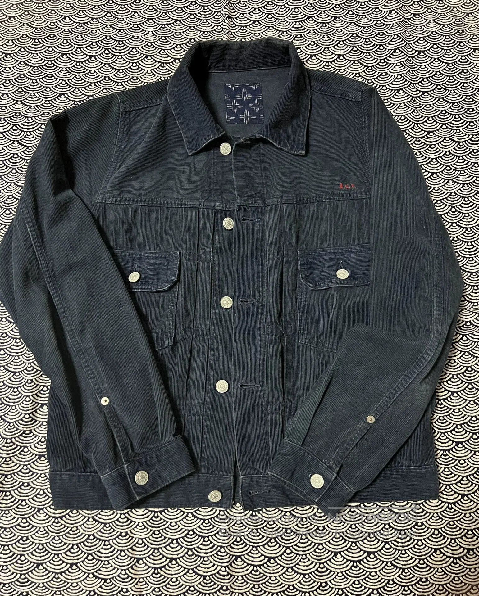 Visvim Visvim Corduroy Blue Bandana Jacket. Size US M / EU 48-50 / 2 - 1 Thumbnail