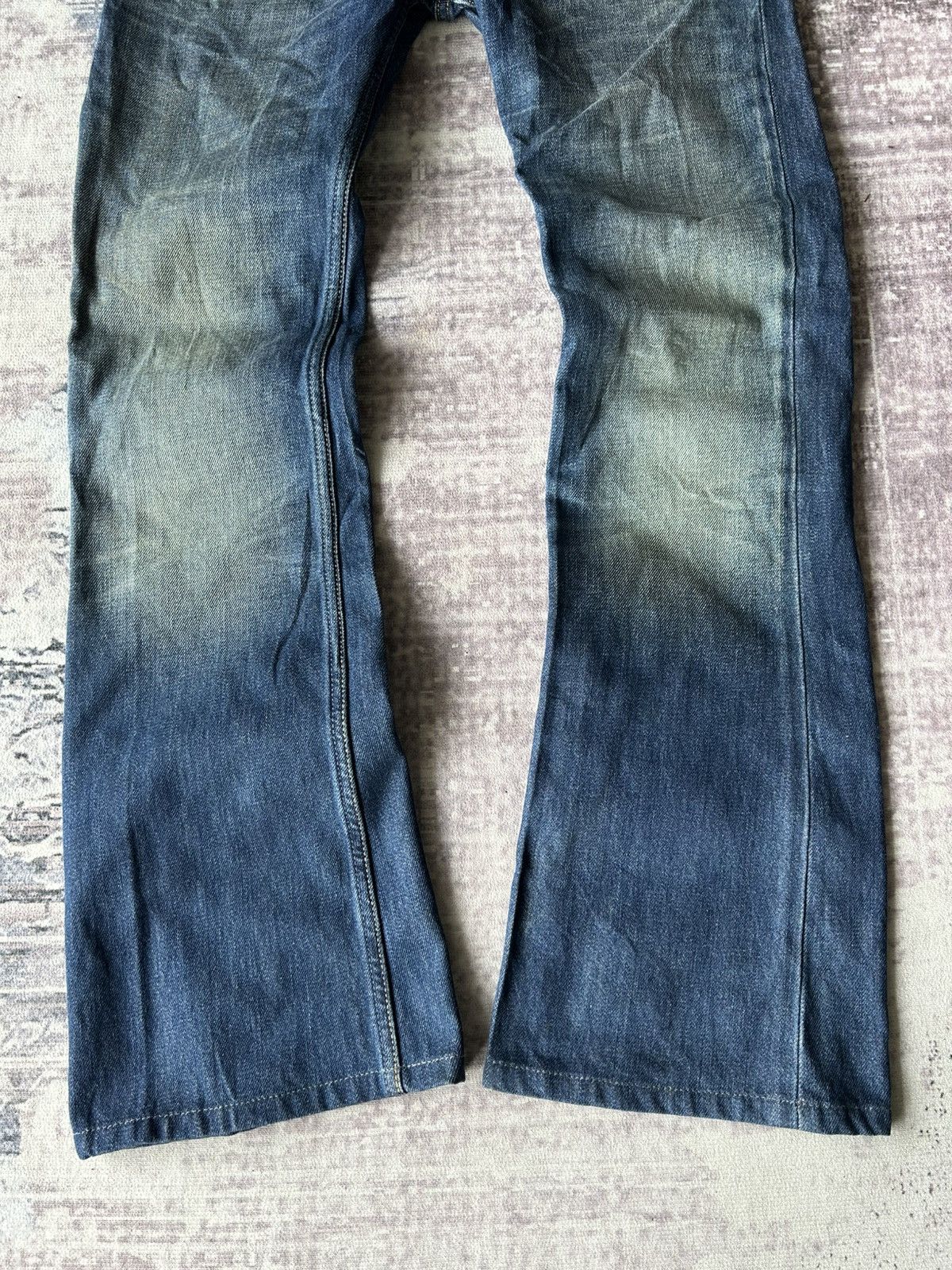 Diesel Super Flared Diesel Jeans Size US 29 - 5 Thumbnail