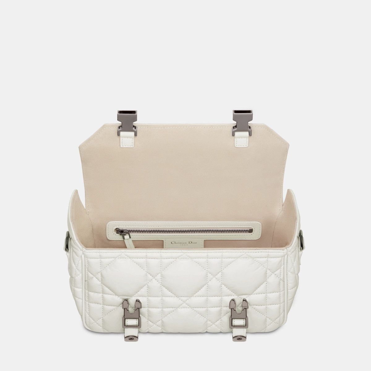 Dior o1bcso1str1124 Size: OS /Small Diorcamp Bag in White Size ONE SIZE - 3 Thumbnail