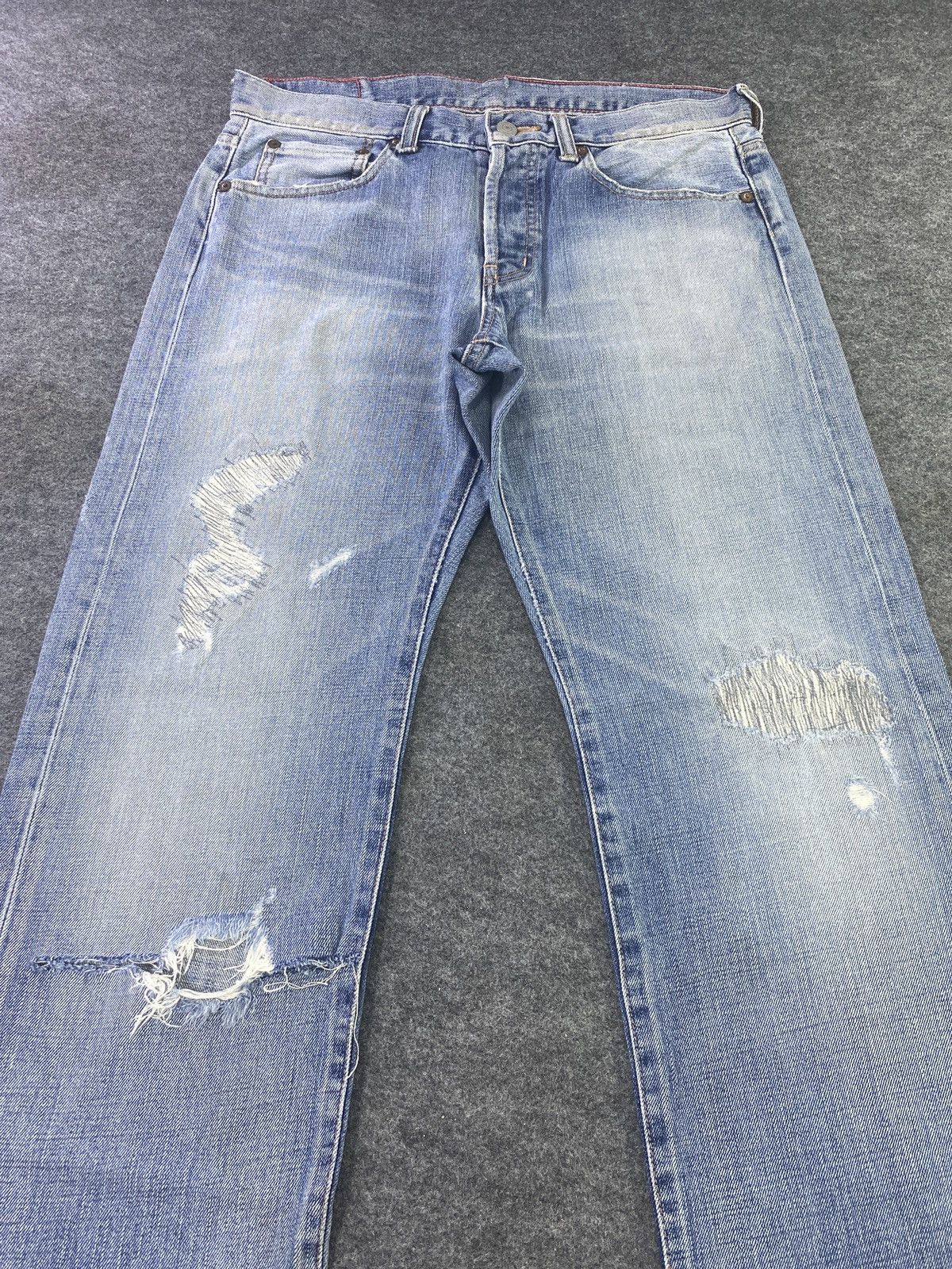 Japanese Brand Japanese Brand Soul Of Freedom Distressed Jeans-J856 Size US 32 / EU 48 - 2 Thumbnail