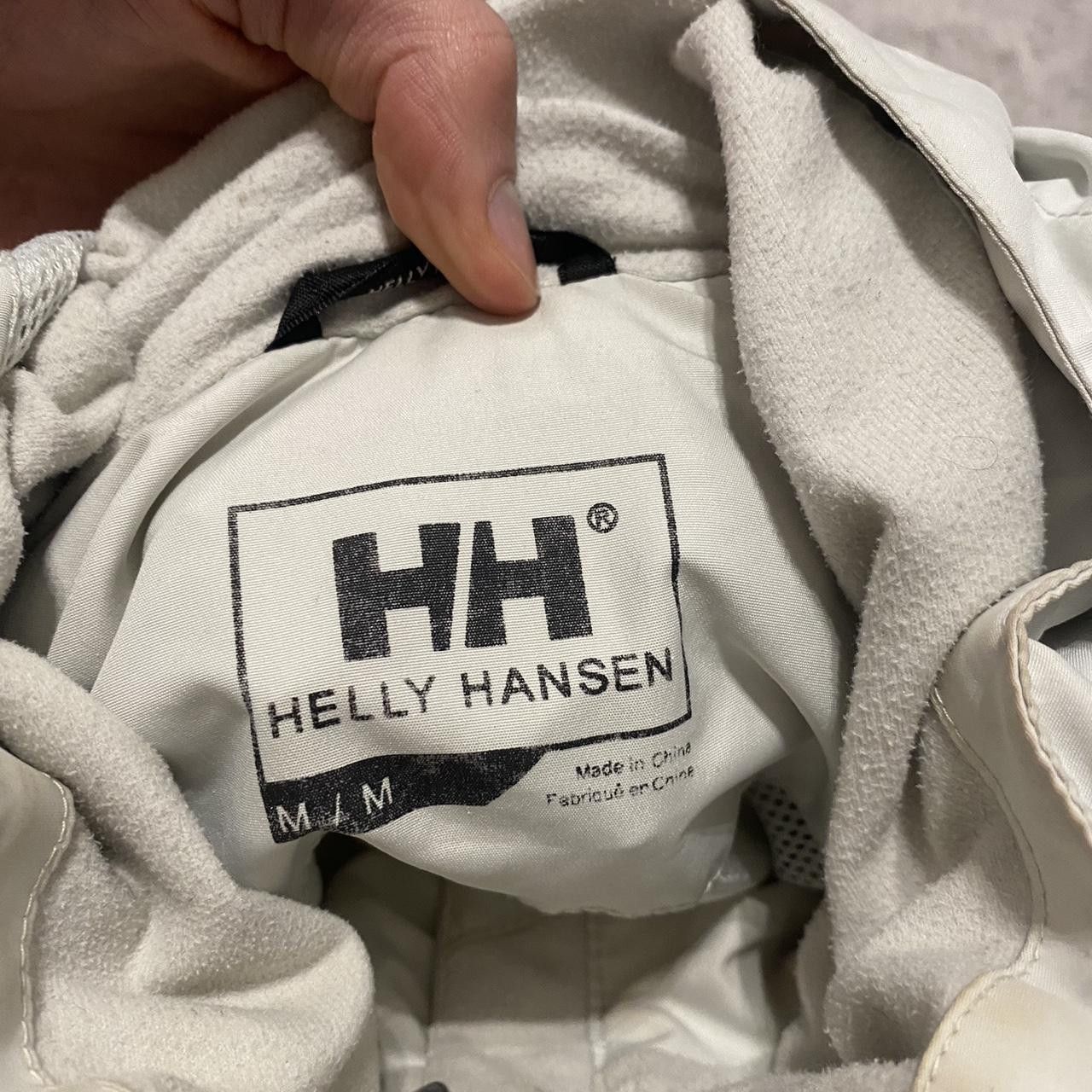 Helly Hansen White and black Helly Hansen Rain Jacket ard Size US M / EU 48-50 / 2 - 4 Thumbnail