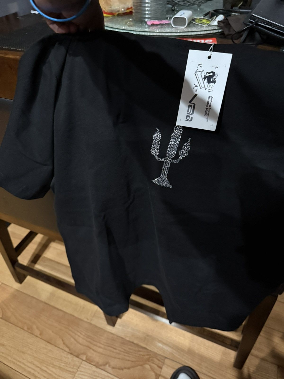 Sp5der SP5DER VIRGIL ABLOH TEE Size US M / EU 48-50 / 2 - 2 Thumbnail