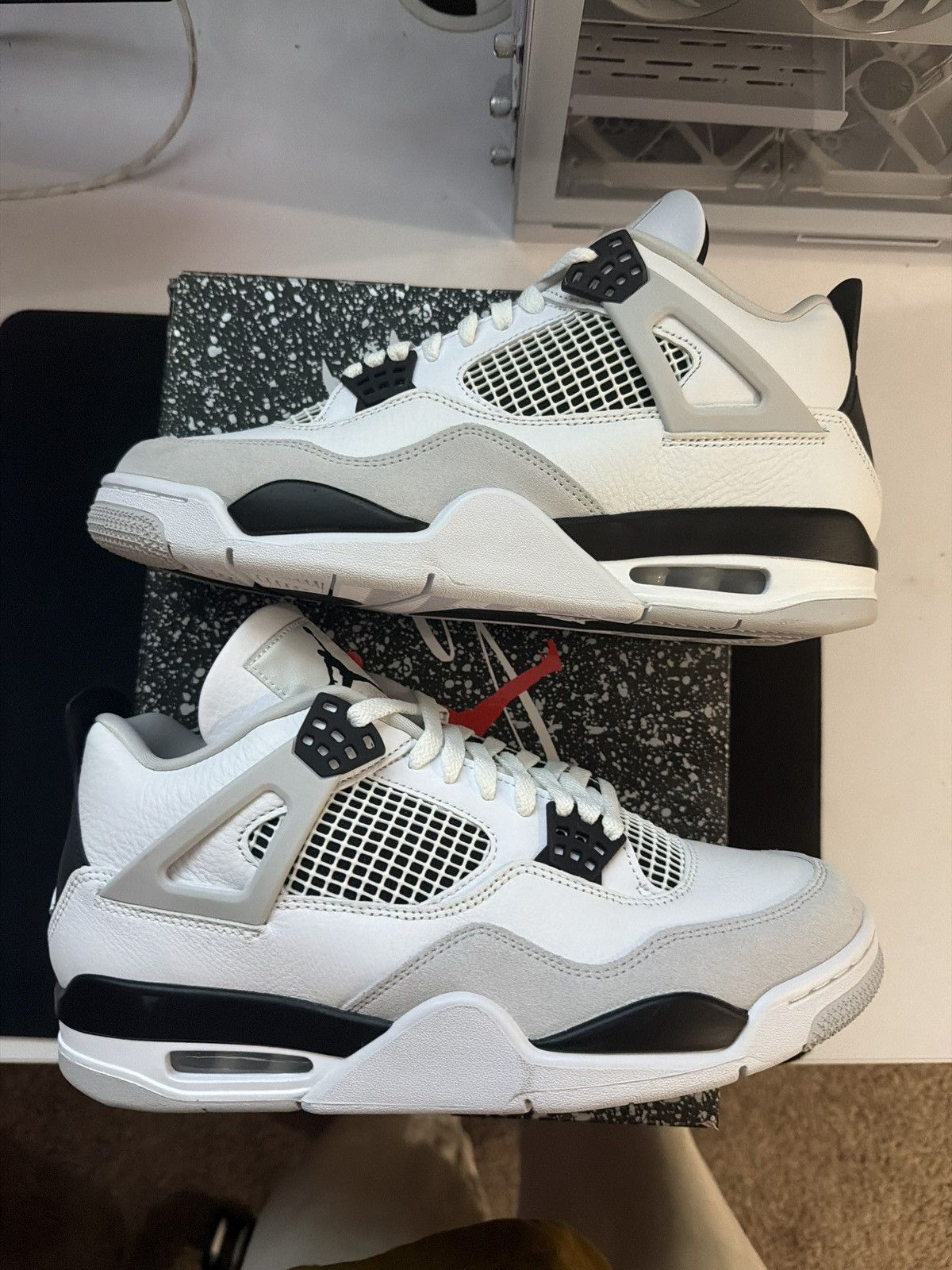 Jordan Brand Military Black Jordan 4’s Size US 10 / EU 43 - 2 Thumbnail