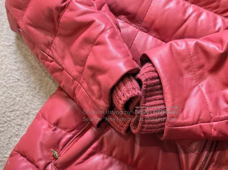 Loro Piana Loro Piana Lamb Leather Hooded Down Jacket Size S / US 4 / IT 40 - 7 Thumbnail
