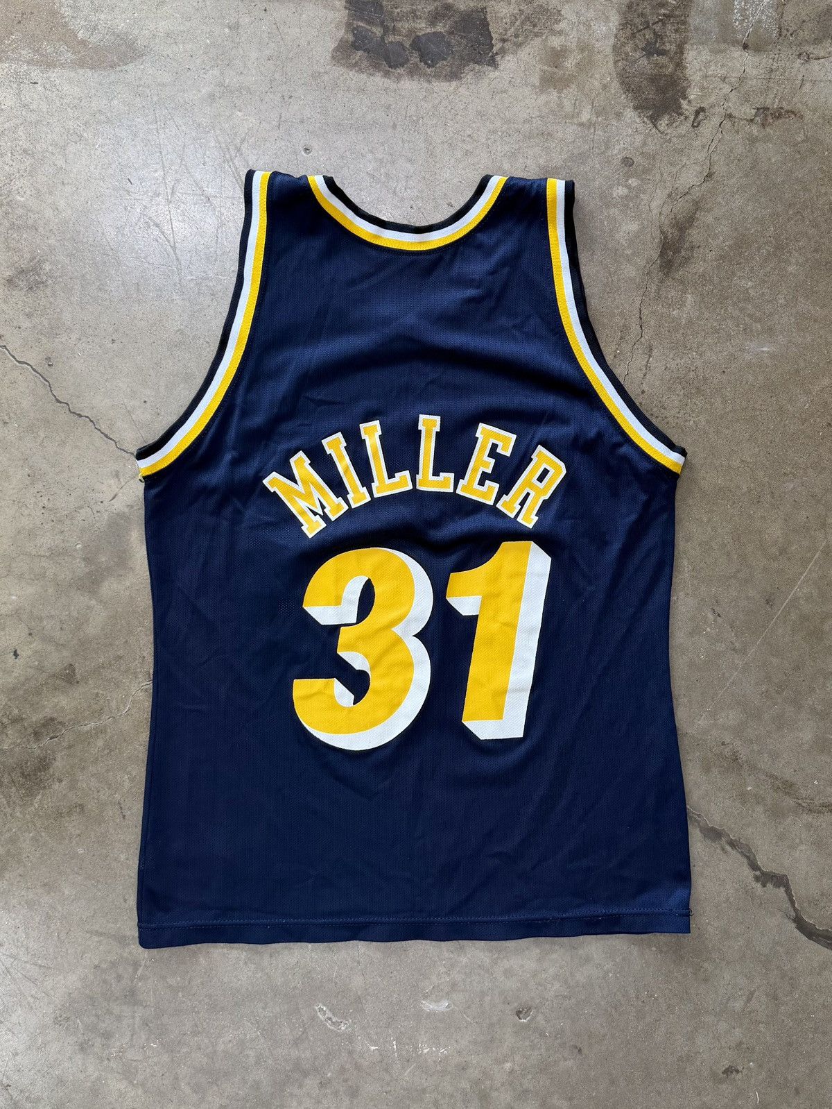 Champion Vintage NBA Champion Indiana Pacers Reggie Miller Jersey L Size US L / EU 52-54 / 3 - 2 Thumbnail