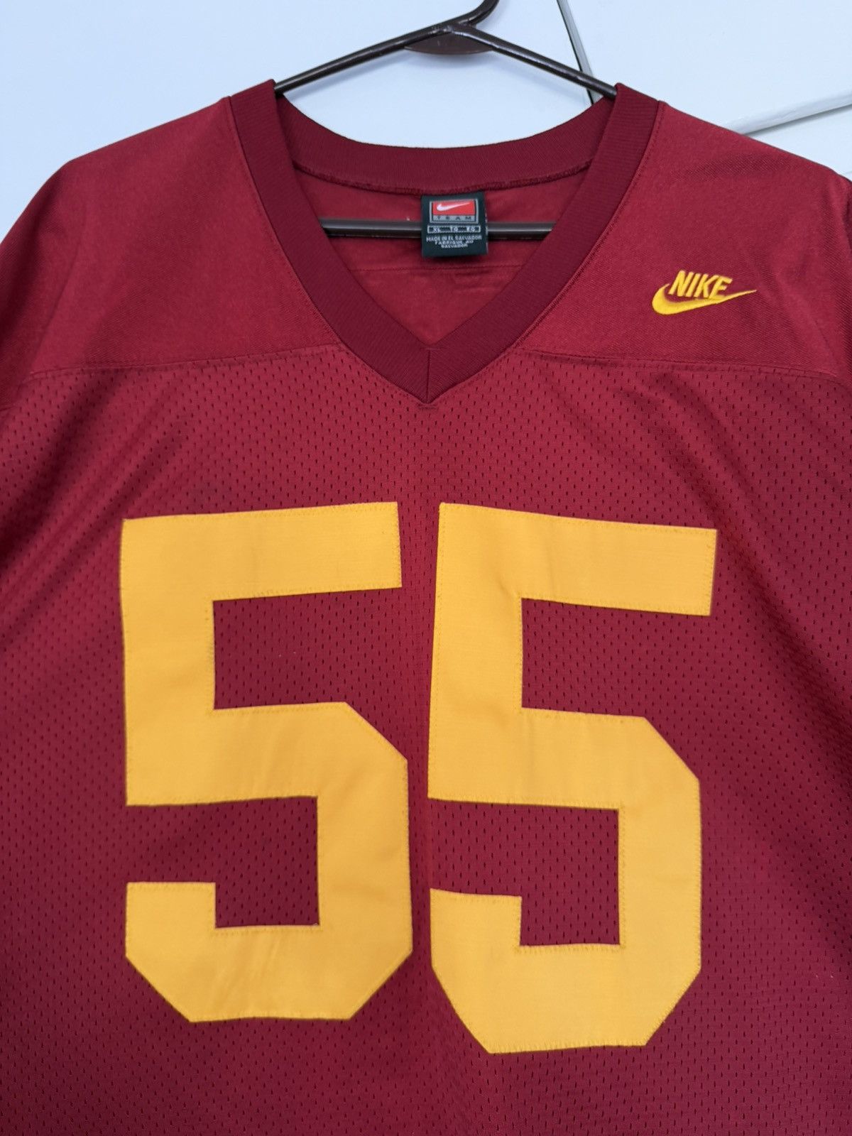 Nike NIKE TEAM USC TROJANS JUNIOR SEAU 1989 JERSEY FIELD GENERAL Size US M / EU 48-50 / 2 - 9 Thumbnail