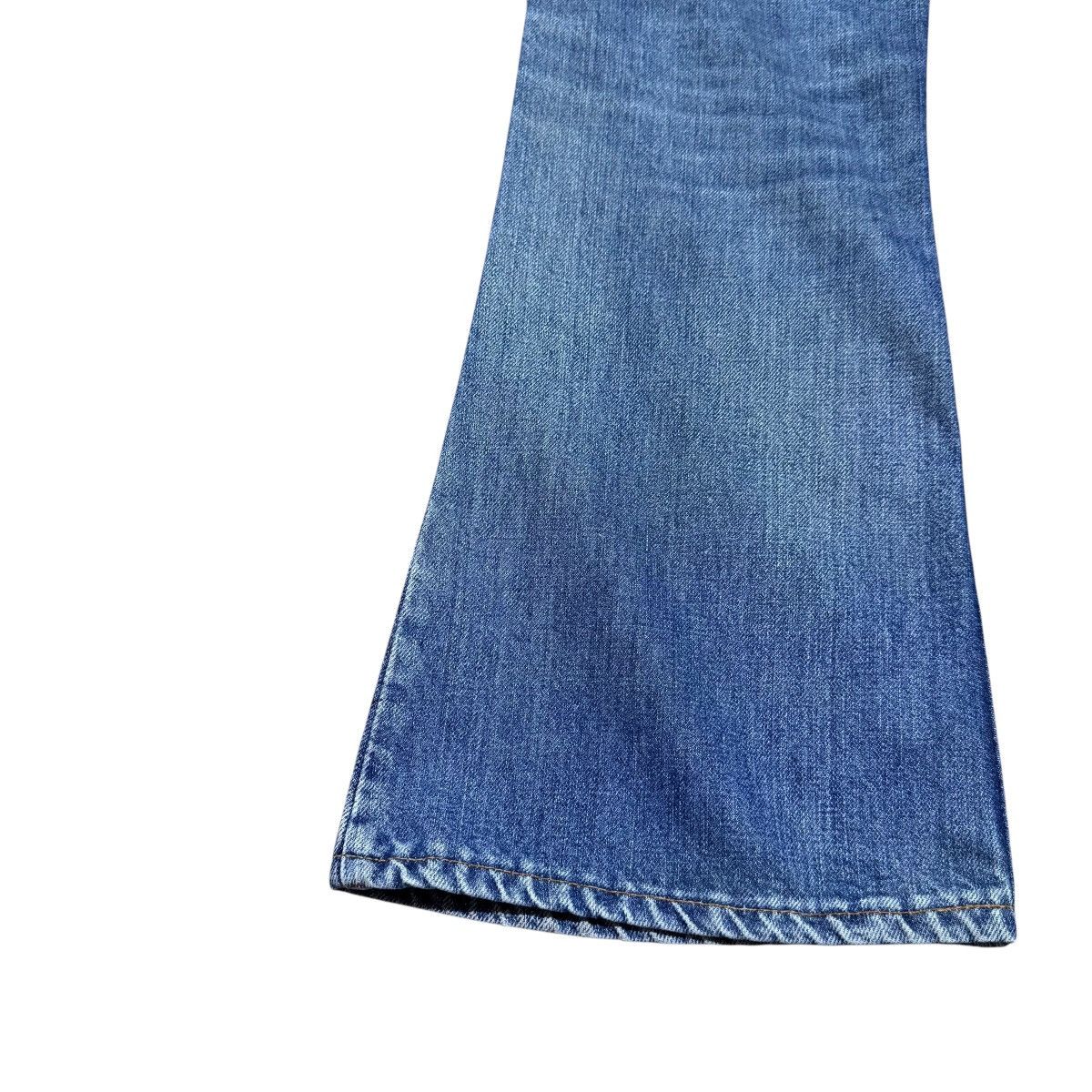 Hedi Slimane Vintage 70s Levis 646 Flare Jeans Hedi Slimane Size US 29 - 14 Thumbnail