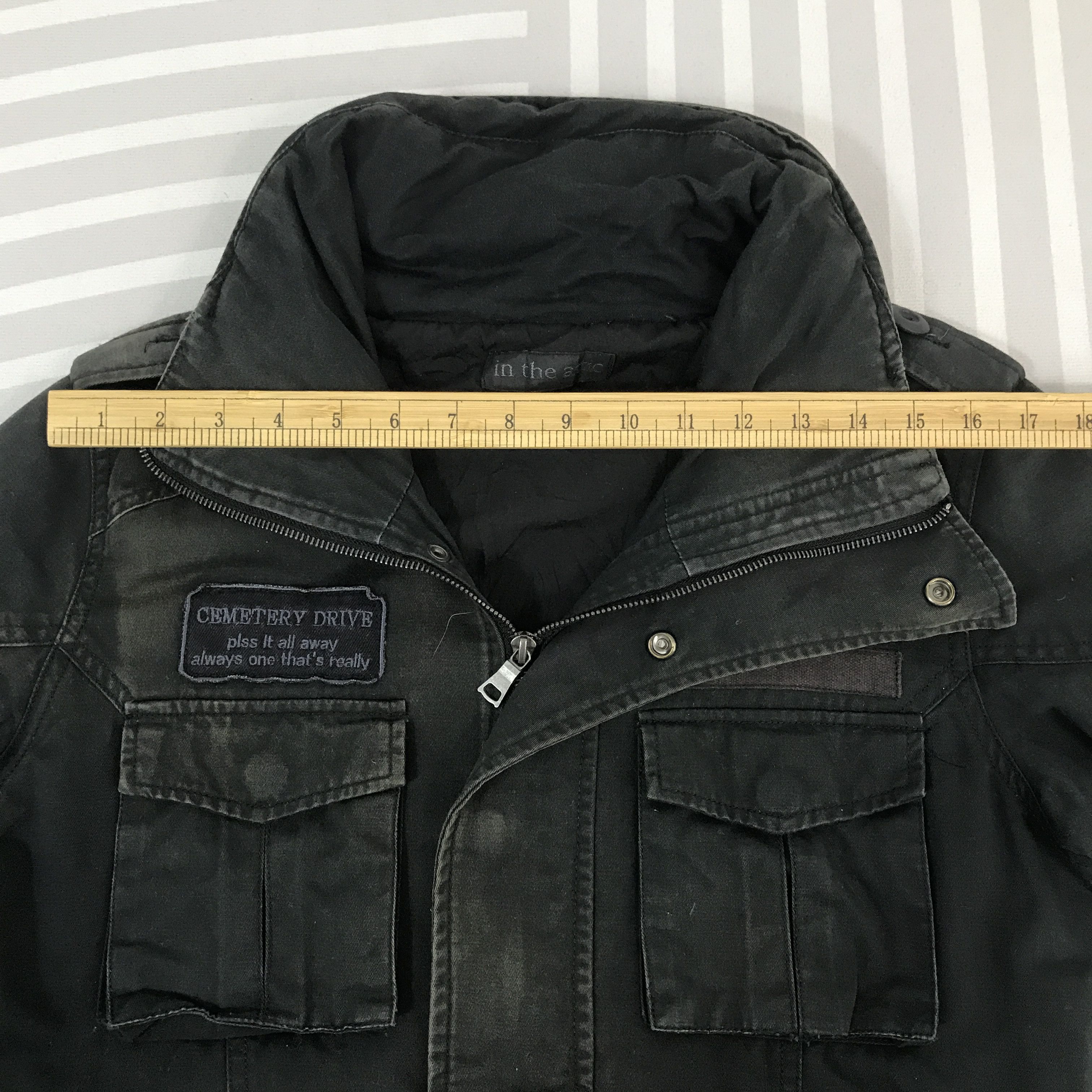 In The Attic × Vintage In the attic Distressed faded jacket Cemetery Drive Jacket Size US M / EU 48-50 / 2 - 5 Thumbnail