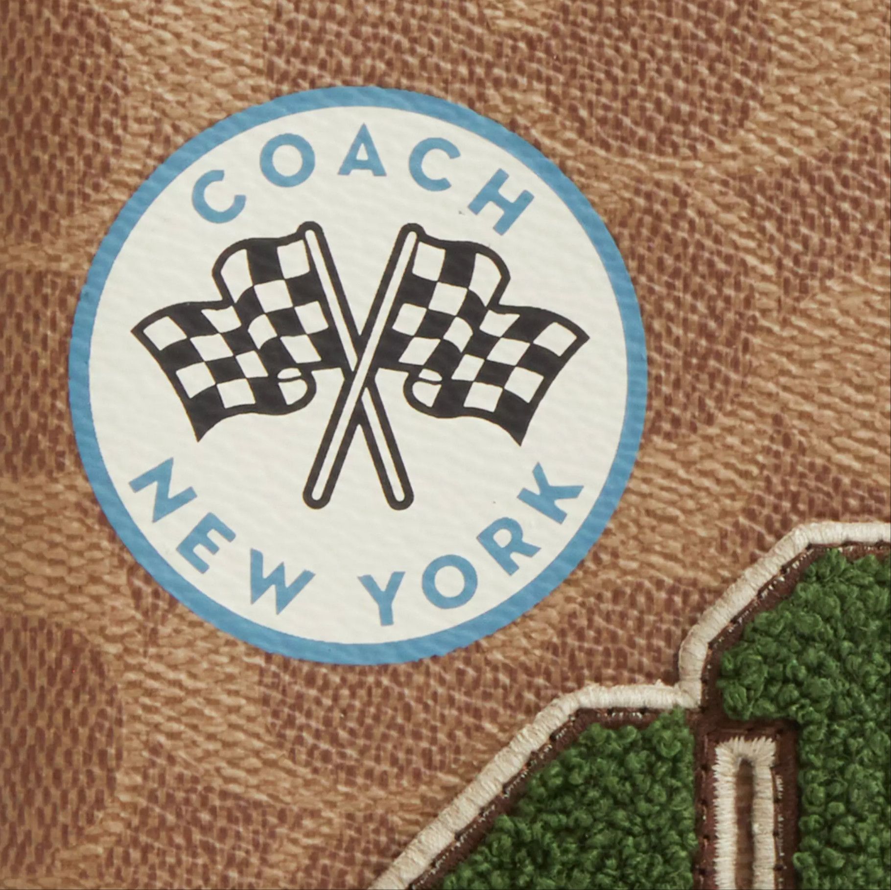 Coach Passport Card Case In Signature Canvas With Patches CY903 Size ONE SIZE - 9 Thumbnail