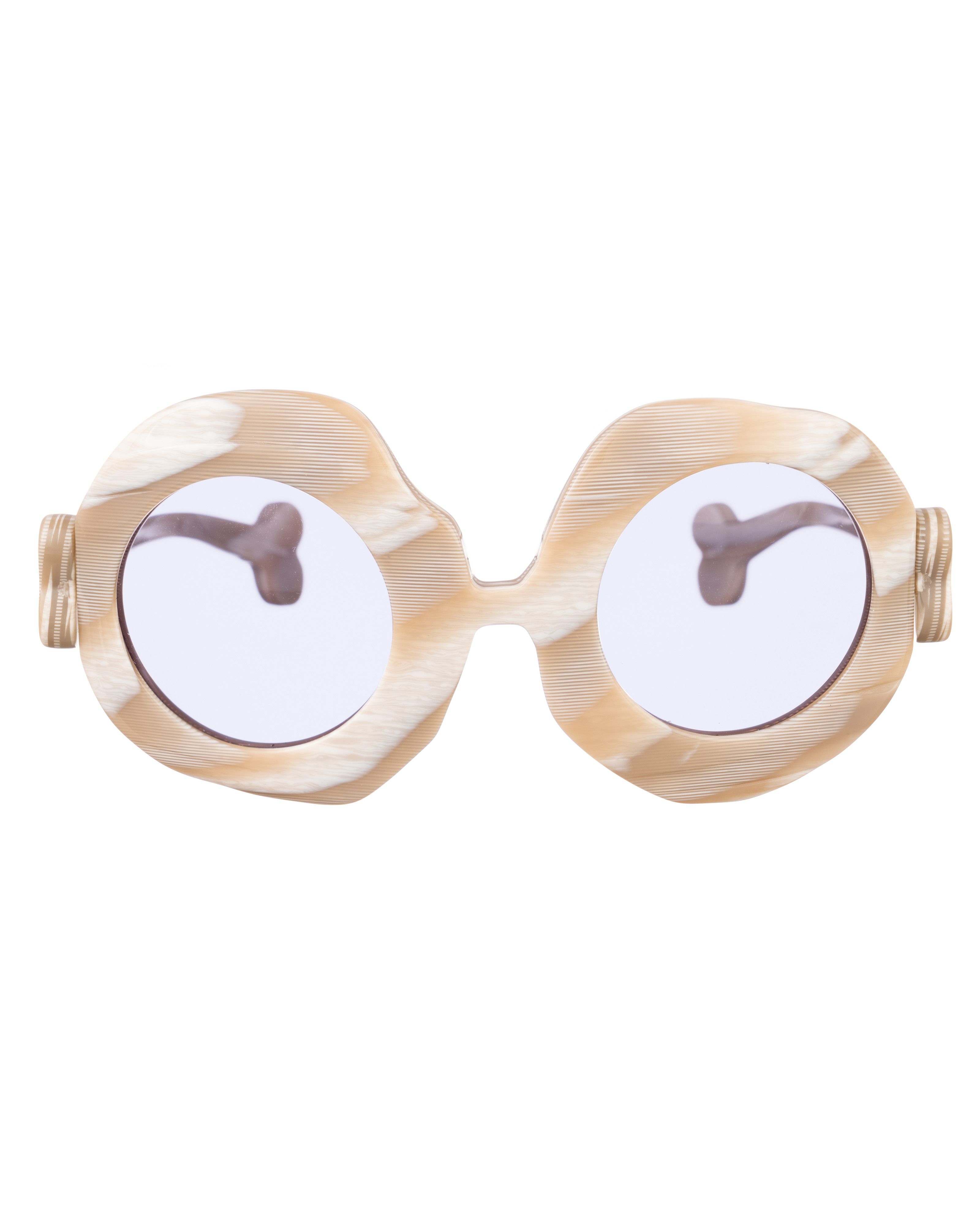 Jeremy Scott × Linda Farrow Jeremy Scott Bones Special Cream Hornet and Grey Size ONE SIZE - 1 Thumbnail