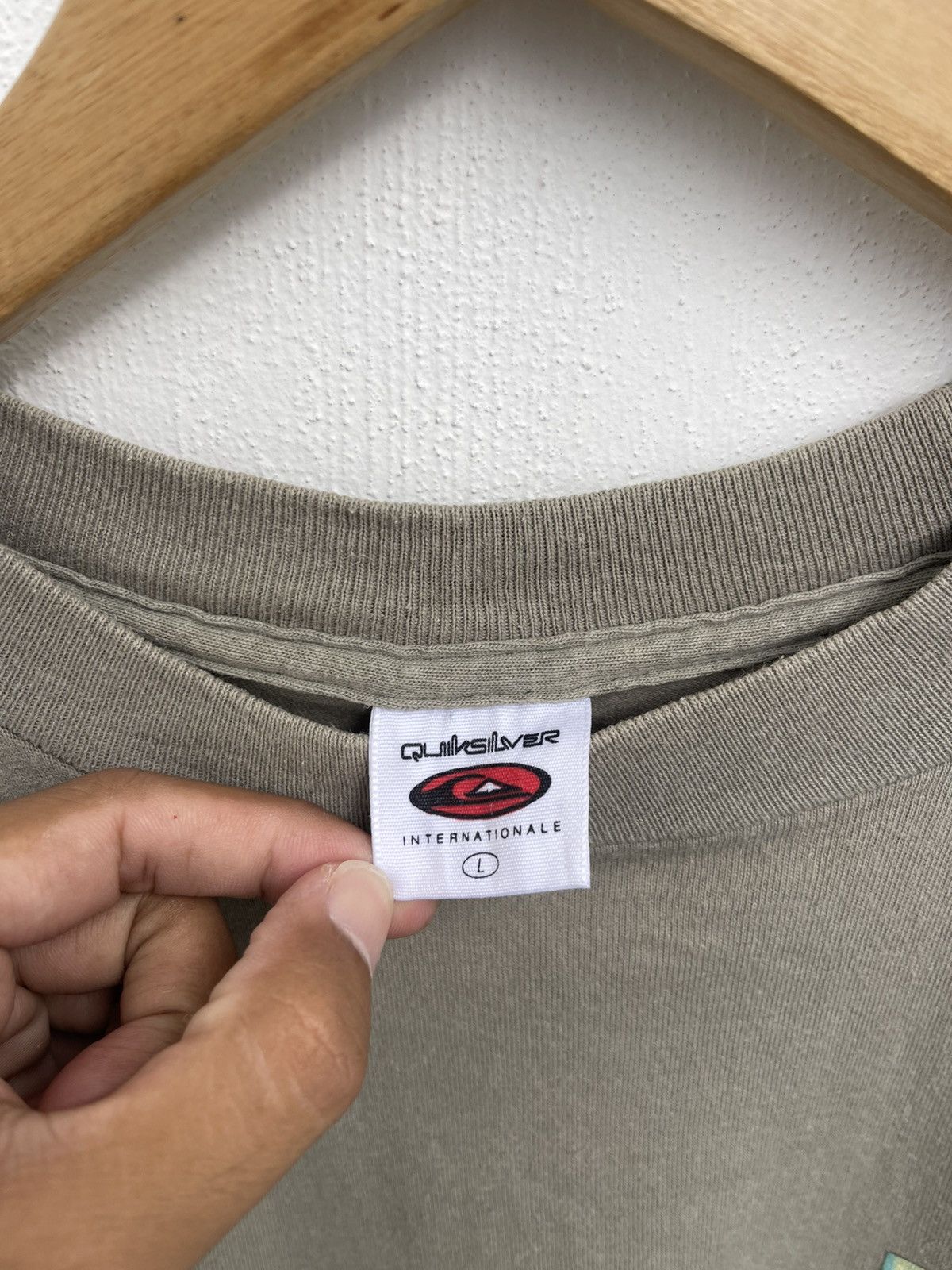 Quiksilver Vintage 90s Quiksilver tee Size US L / EU 52-54 / 3 - 9 Thumbnail