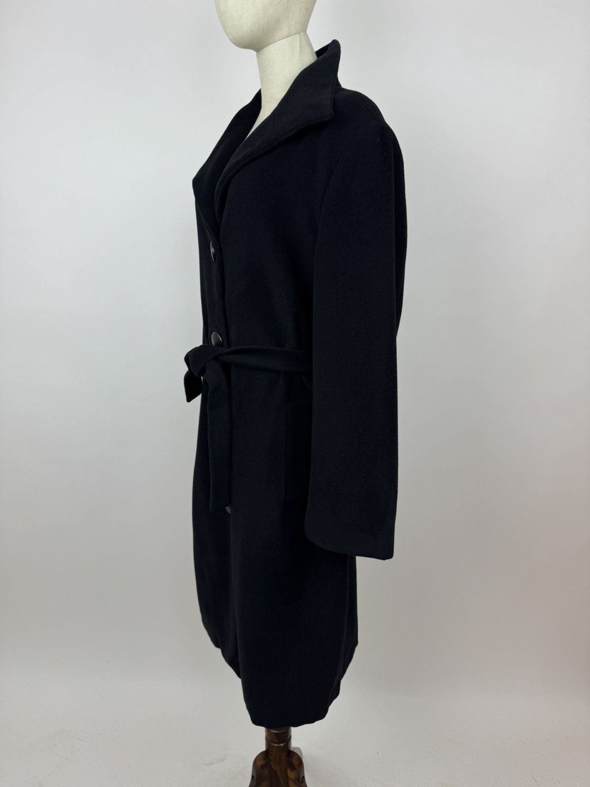 Marella Marella Wool / Angora Belted Coat Womens Size US14 F46 Size XL / US 12-14 / IT 48-50 - 4 Thumbnail