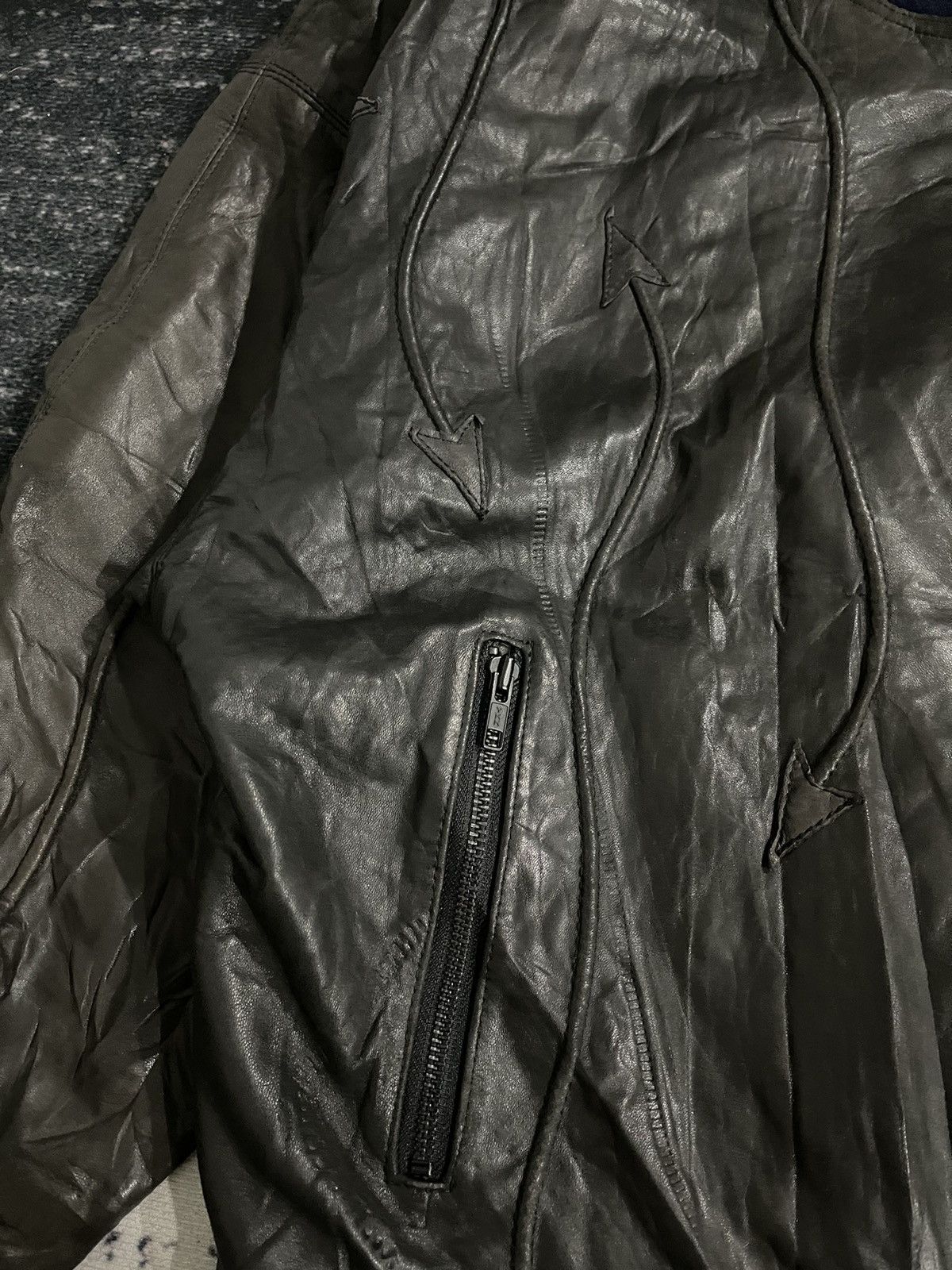 Vintage Vintage Skins West Jeffery Hilton Leather Jacket Size US L / EU 52-54 / 3 - 6 Thumbnail