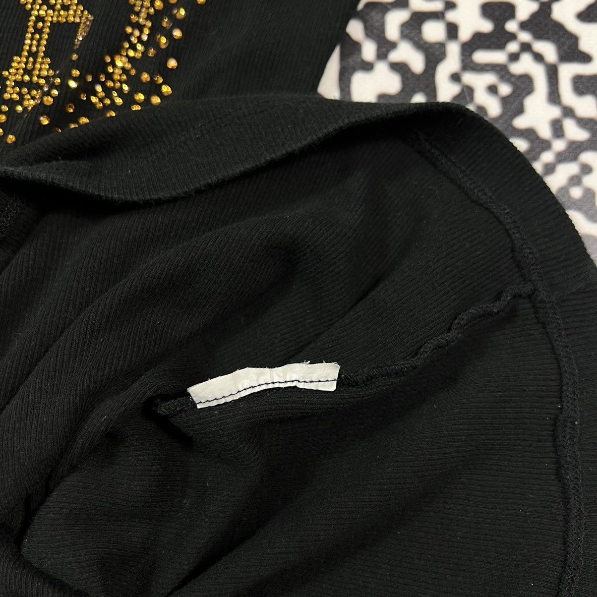 Guess Vintage Y2K GUESS Rhinestones Logo Sexy Retro Style Tank Top Size L / US 10 / IT 46 - 7 Thumbnail
