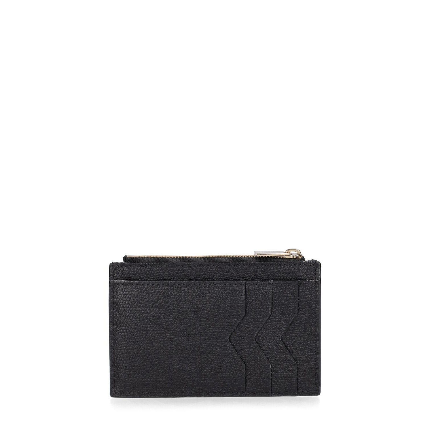 Valextra VALEXTRA Black Leather Card Holder New Size ONE SIZE - 2 Thumbnail
