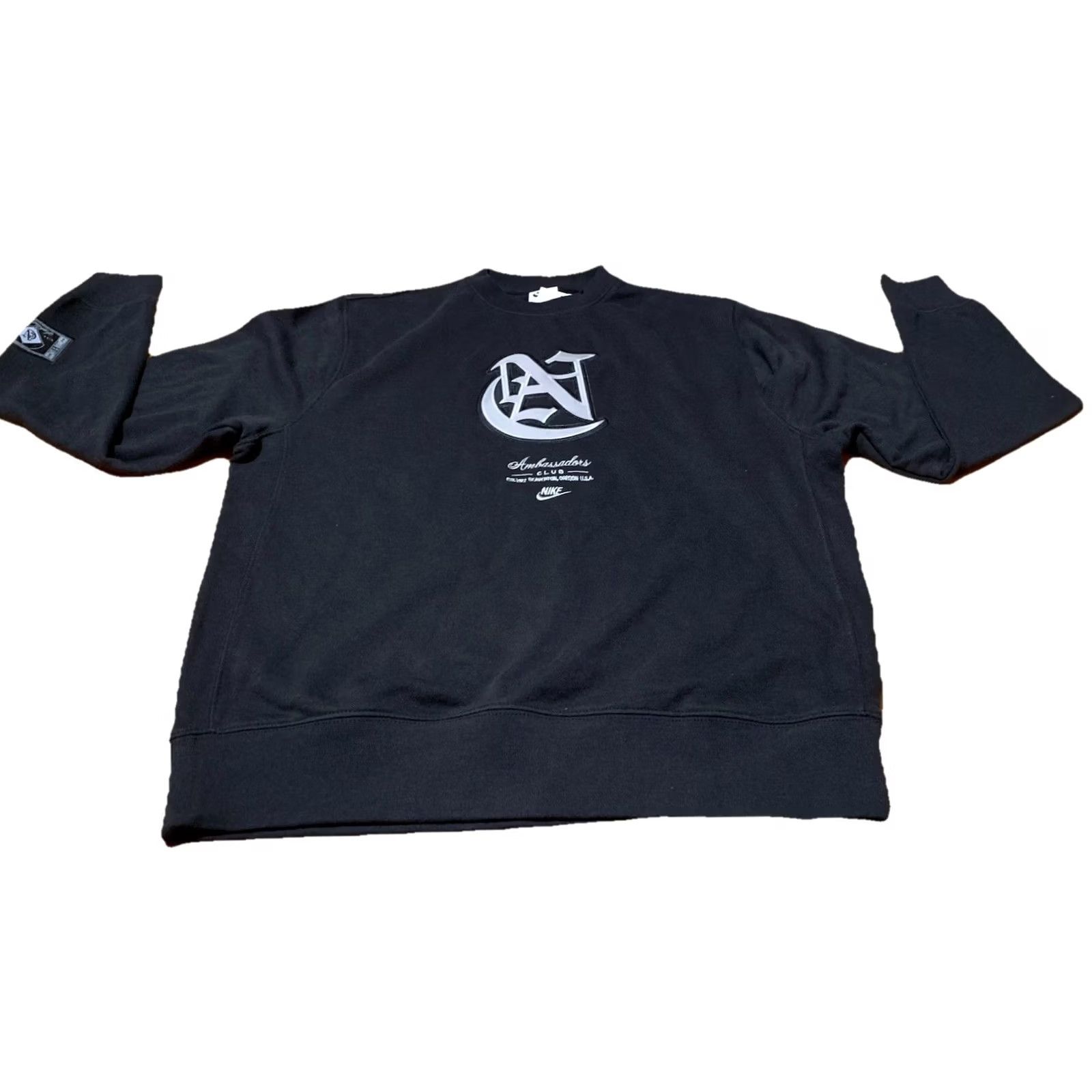 Nike Nike Ambassadors Club Sweatshirt Men’s Medium NWT Black Embroidered Pullover Crew Neck 90s Sports City Size US M / EU 48-50 / 2 - 2 Thumbnail