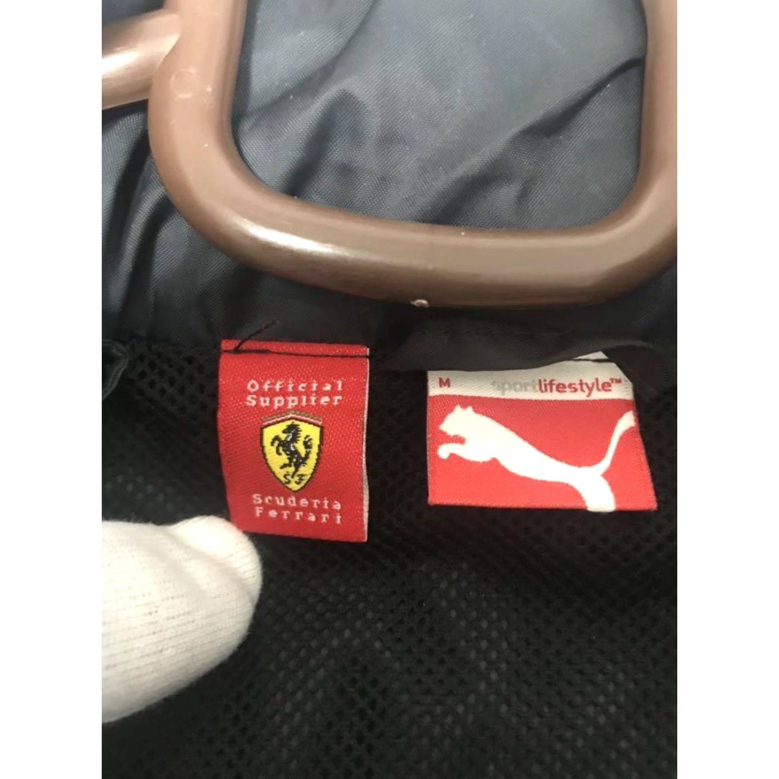 Puma Puma × Ferrari F1 Nylon Jacket Mountain Parka XL M Black Unisex Windproof Cold Protection ZK Color: Black Mountain Parka Shoes? Size US M / EU 48-50 / 2 - 4 Thumbnail