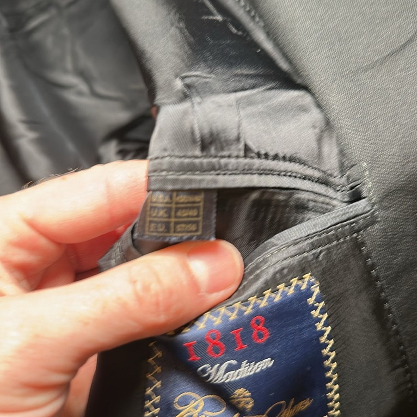 Brooks Brothers Brooks Brothers 1818 Madison Three Button Sport Coat - 45R Size 46R - 9 Thumbnail