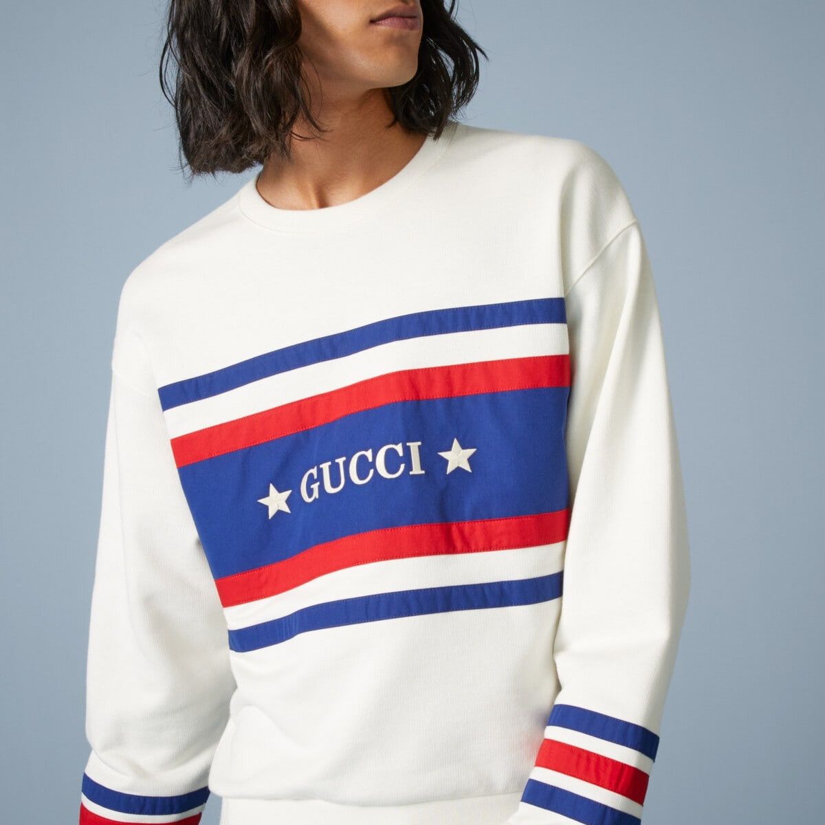 o1s1wg111025 Cotton Jersey Sweatshirt With Embroidery