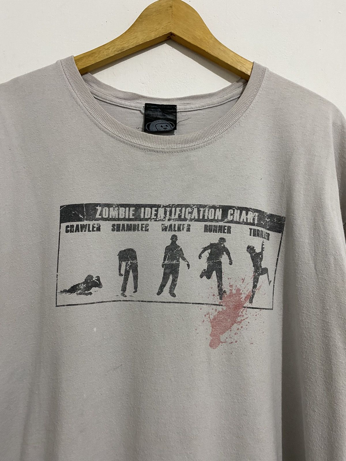 Vintage 💸BINDINGOFFER💸Zombie Identification chart Game Tees Size US XL / EU 56 / 4 - 2 Thumbnail