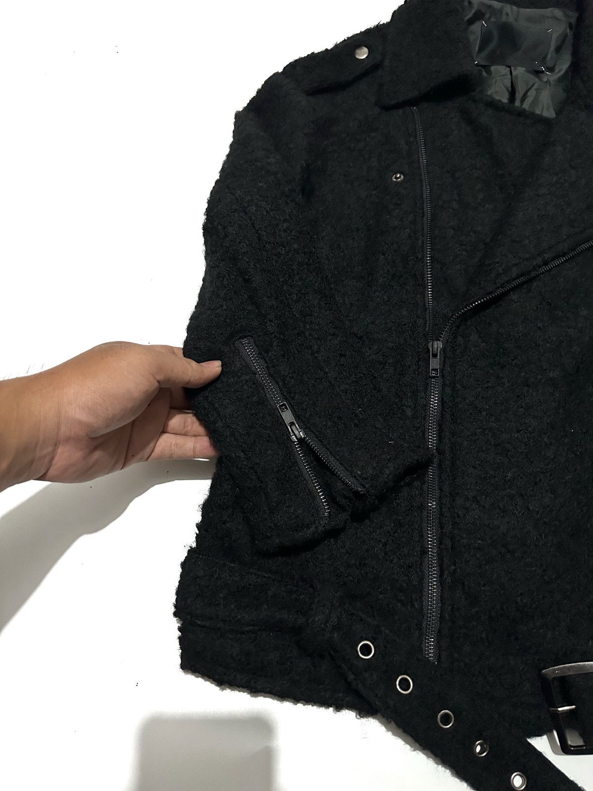 14th Addiction JAPANESE WOOL ASYMMETRICAL JEANASIS JACKET Size US M / EU 48-50 / 2 - 6 Thumbnail