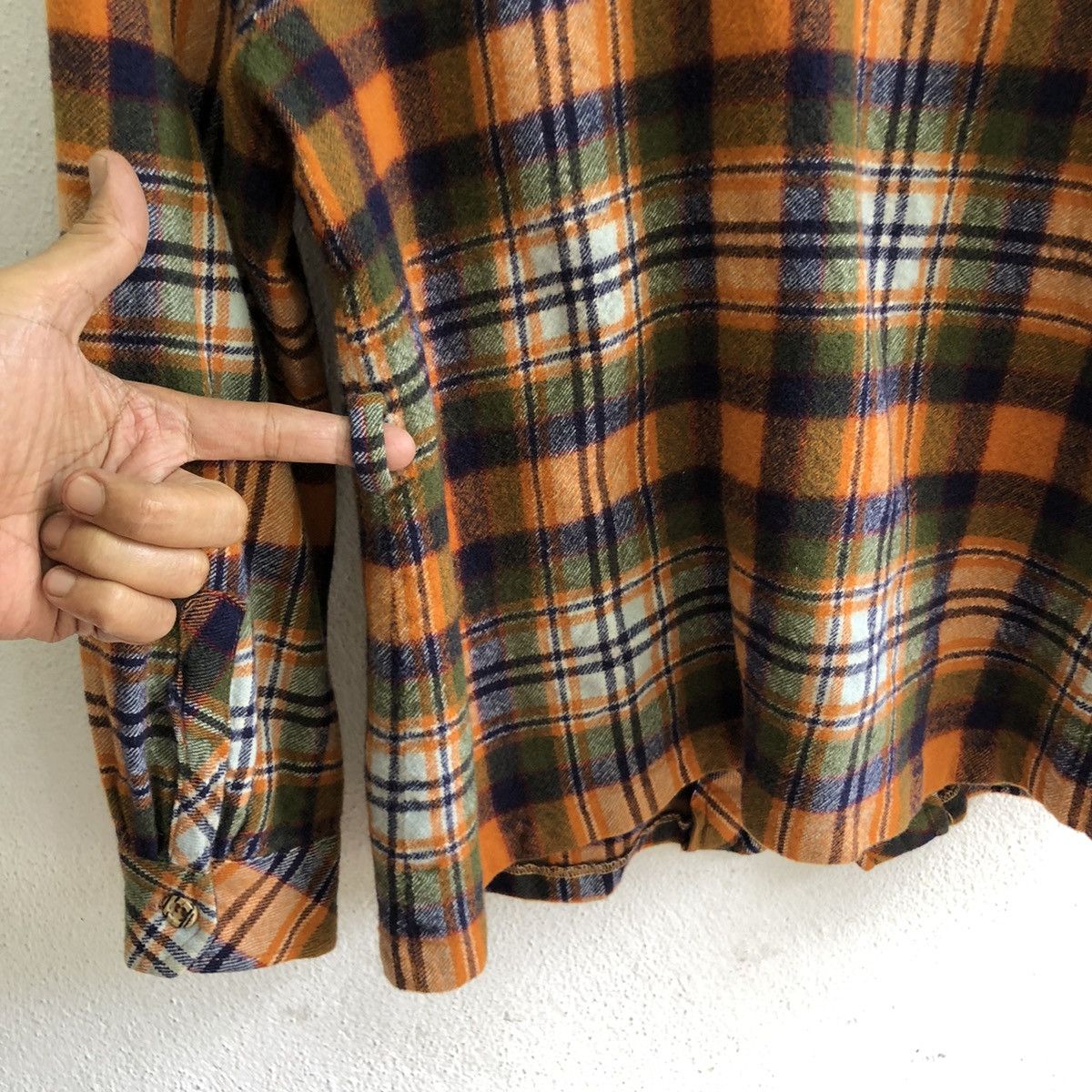 Vintage vintage CALIFORNIA SPORTWEAR wool flannel Size XS / US 0-2 / IT 36-38 - 9 Thumbnail